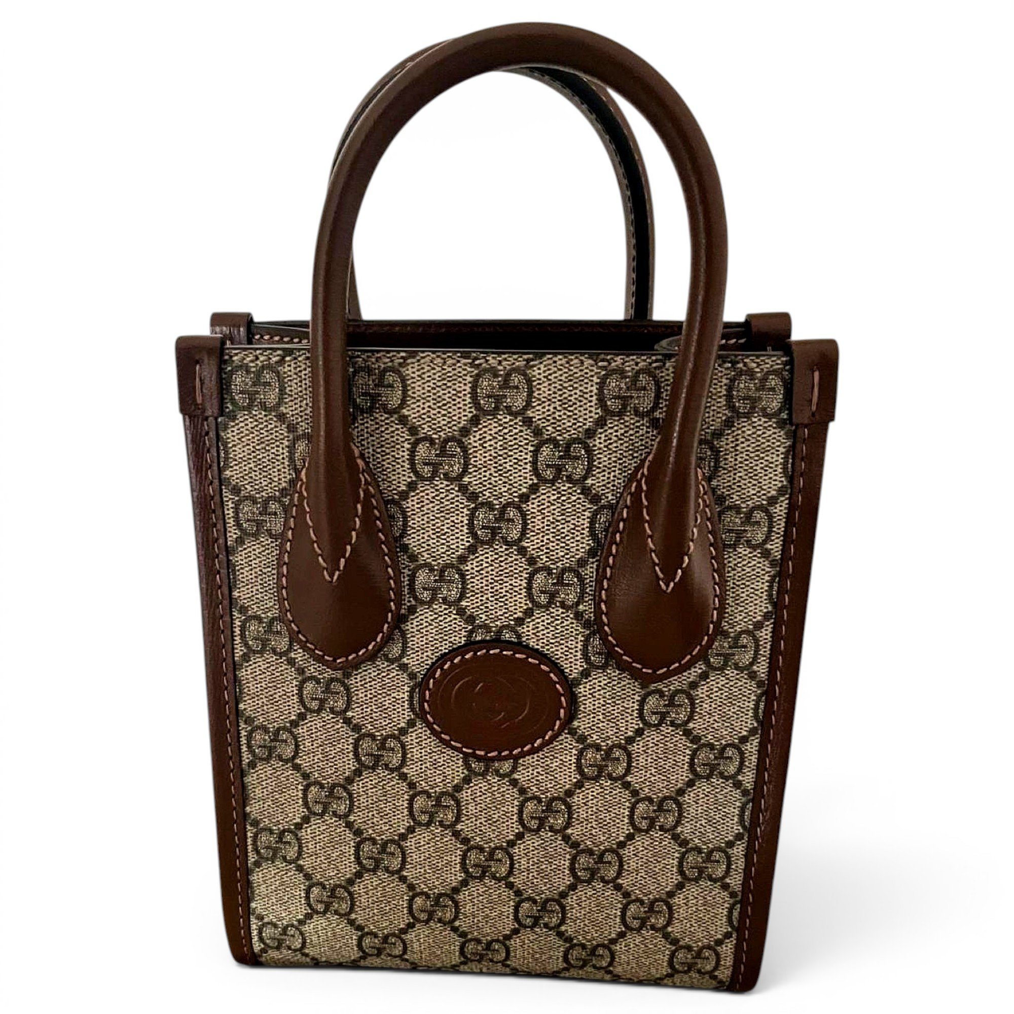 Ophidia leather tote
