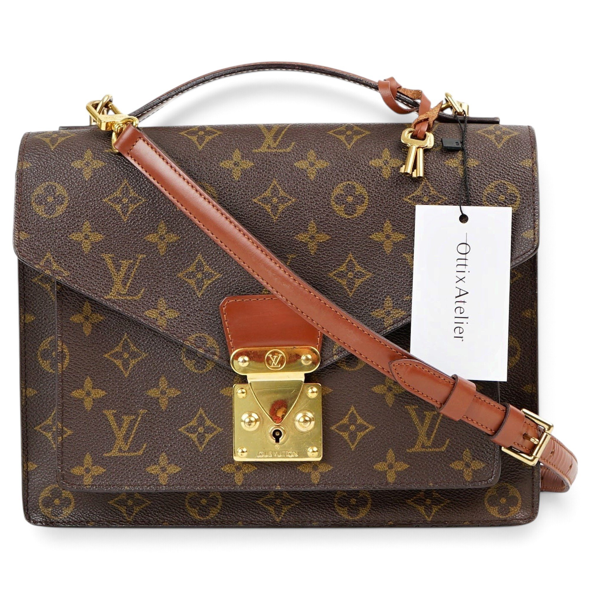Monceau leather crossbody bag