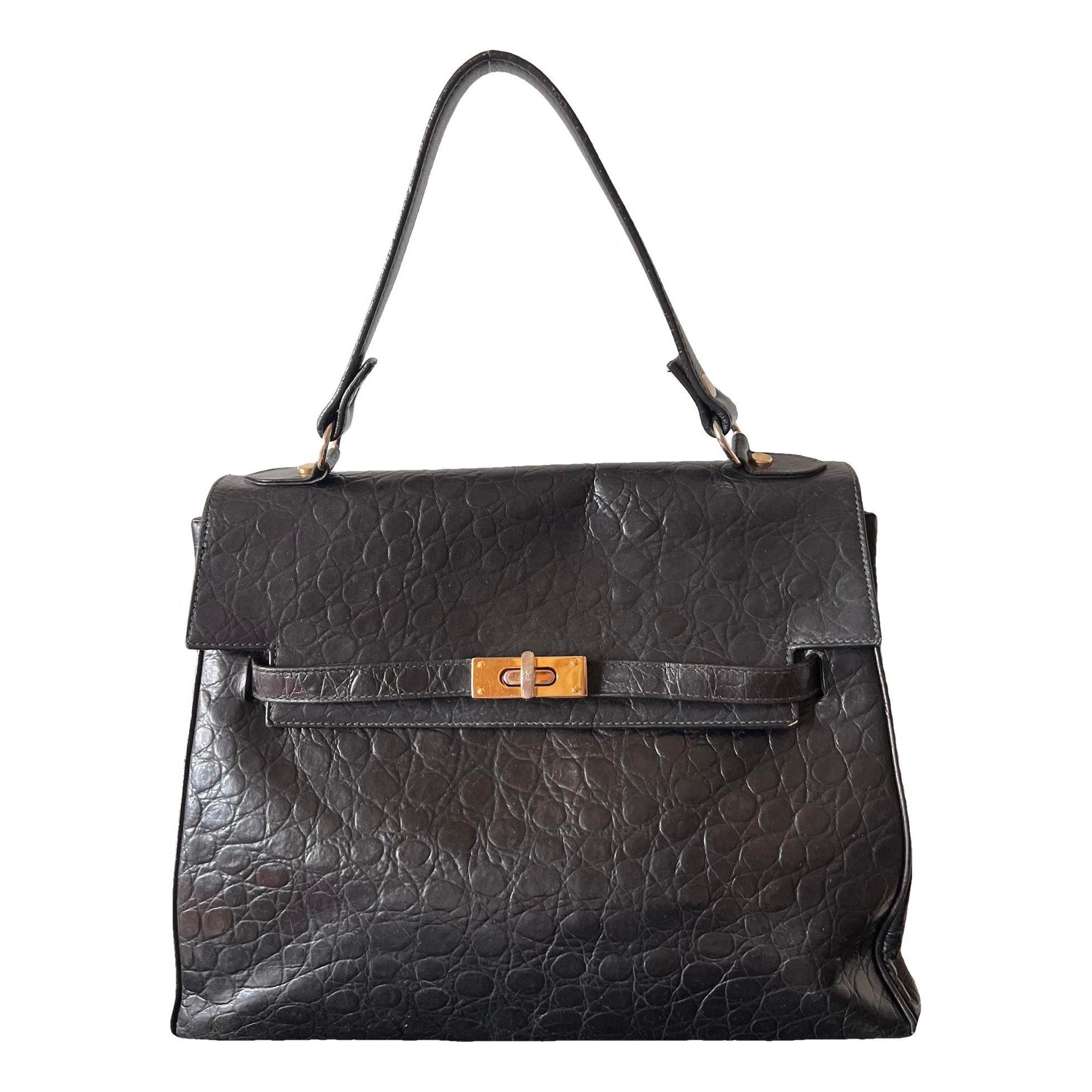 Leather handbag