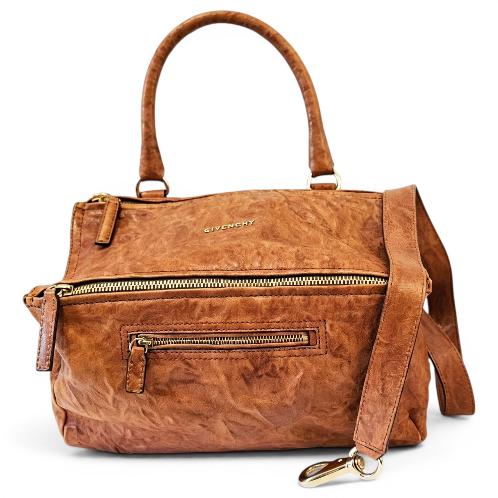 Pandora leather handbag