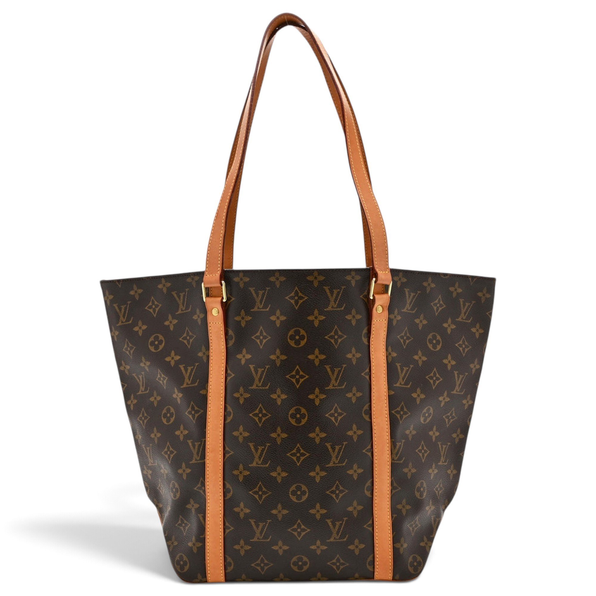 Leather tote