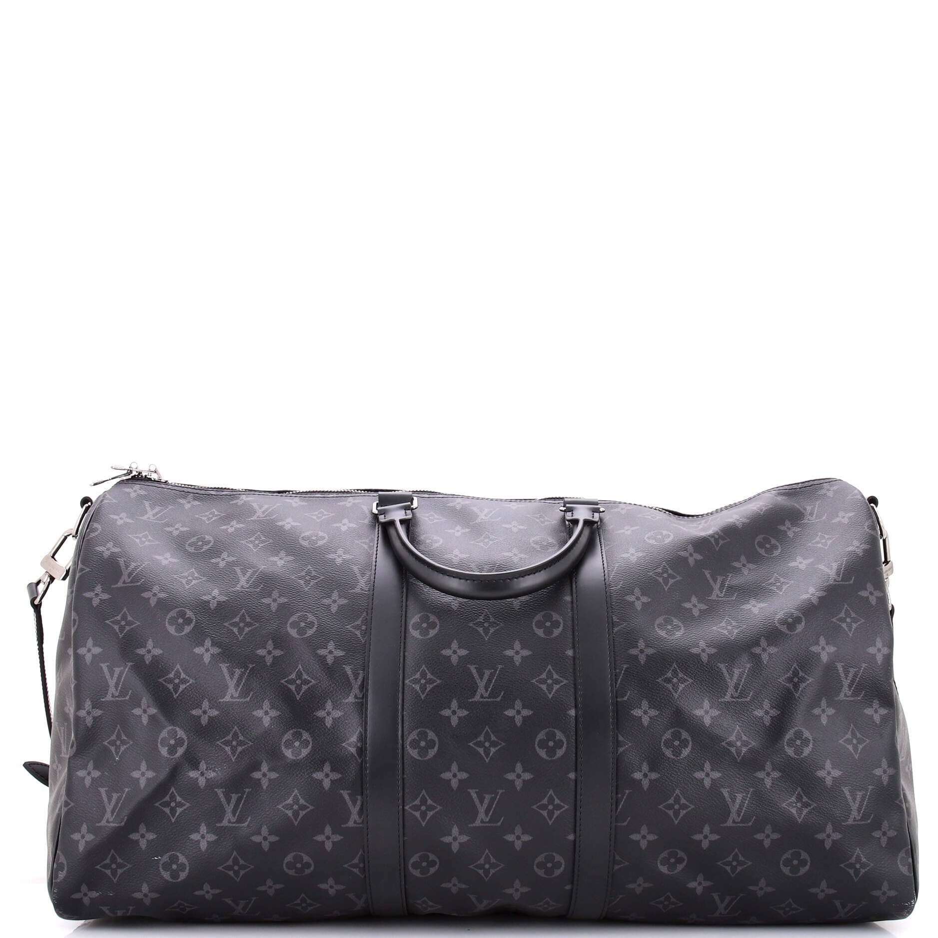 Keepall Bandouliere Bag Monogram Eclipse Canvas 55