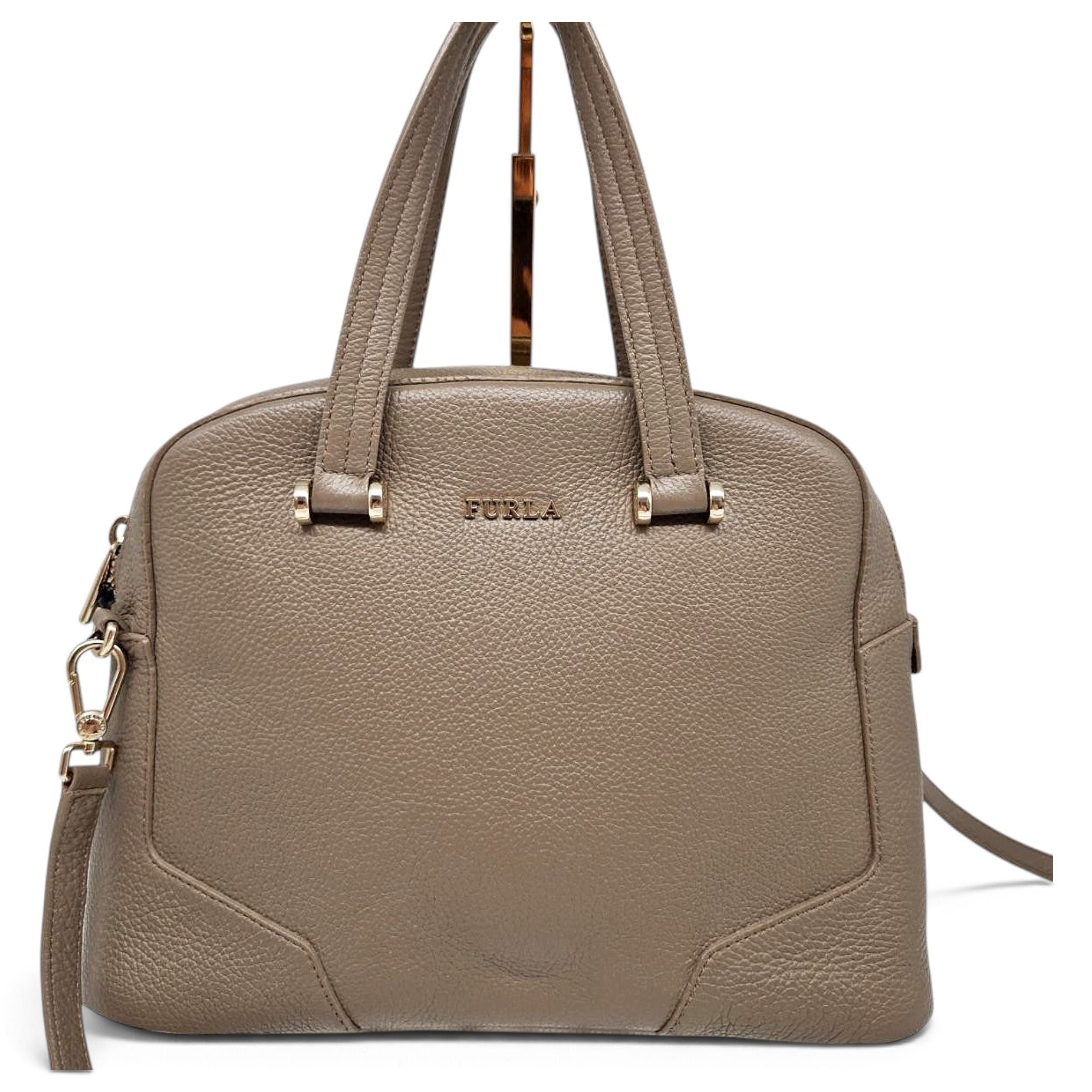 Leather satchel