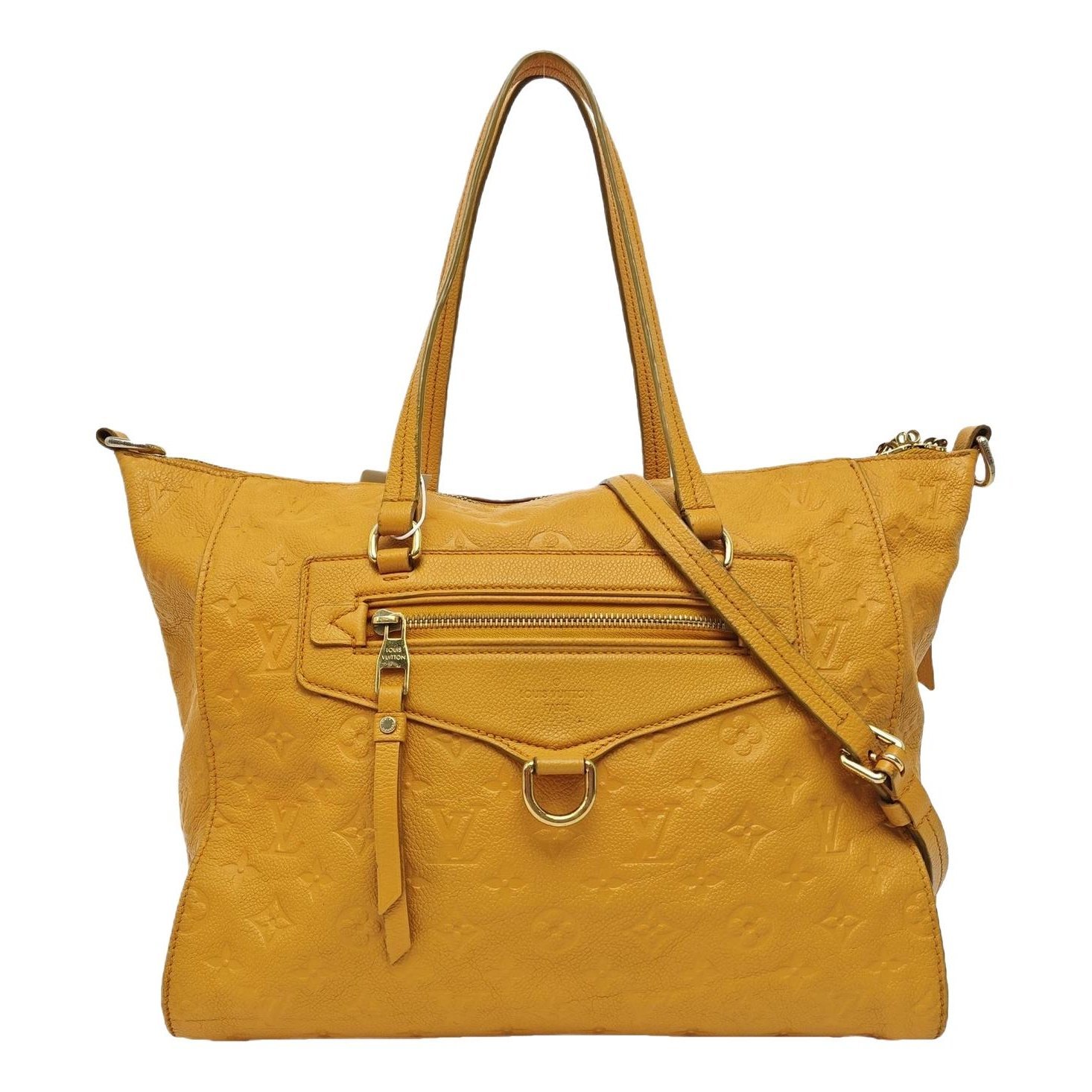 Lumineuse leather handbag