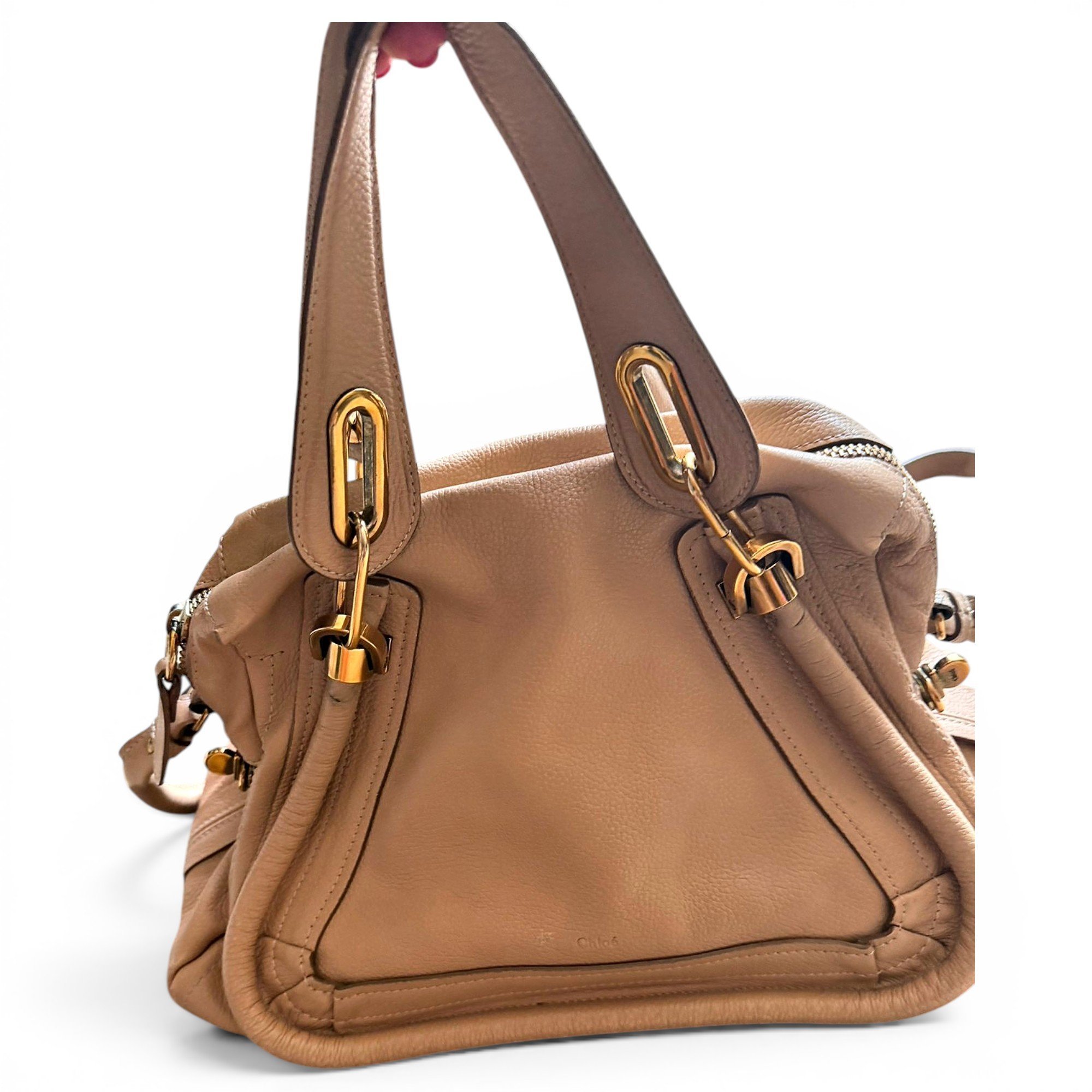 Paraty leather handbag
