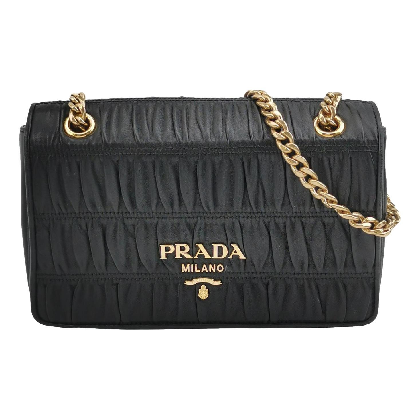 Diagramme leather handbag