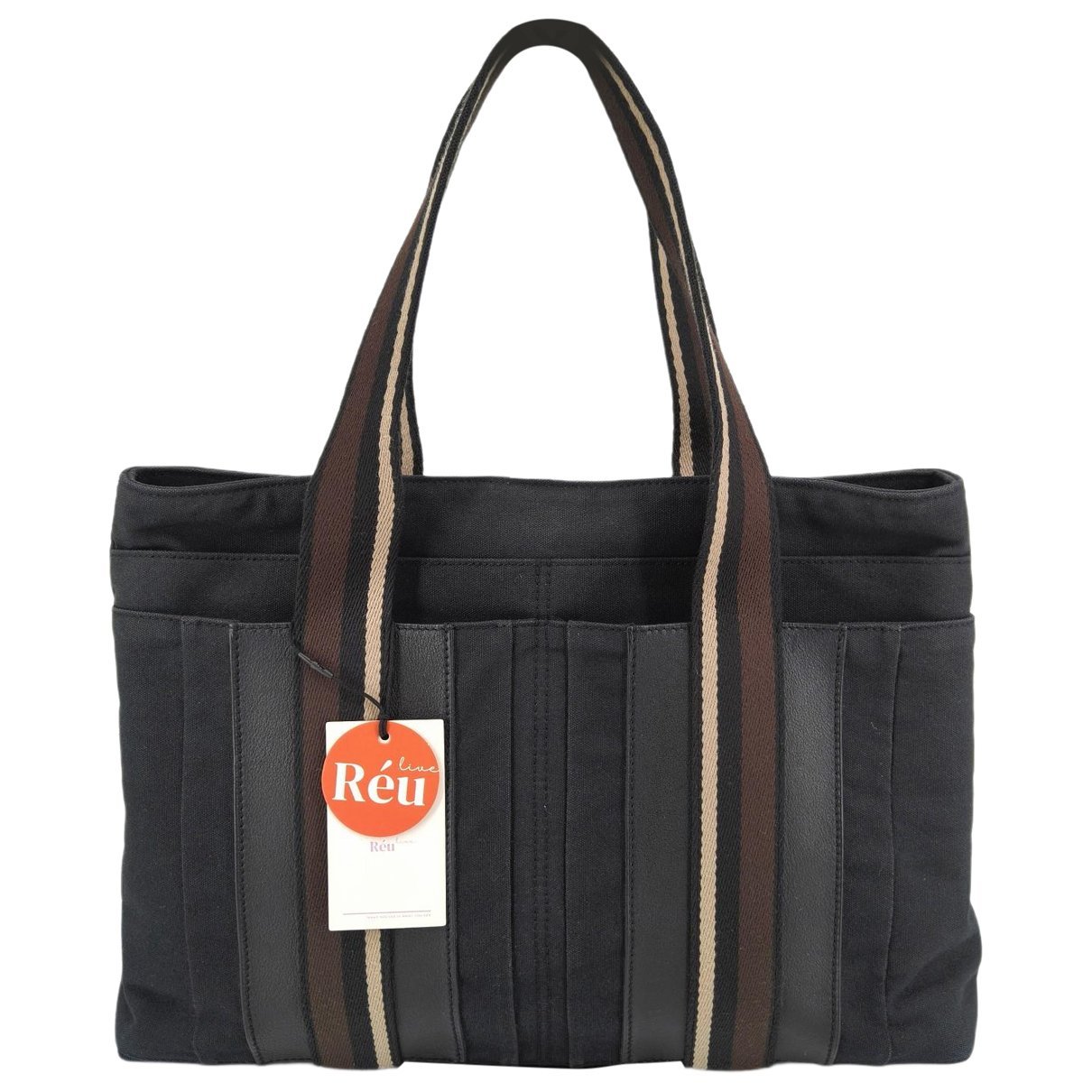 Troca leather tote