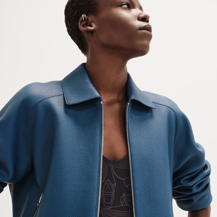Bleu Grand Large Short Jacket