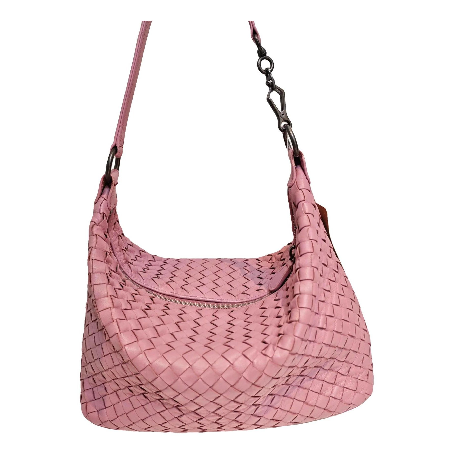 Parachute leather handbag