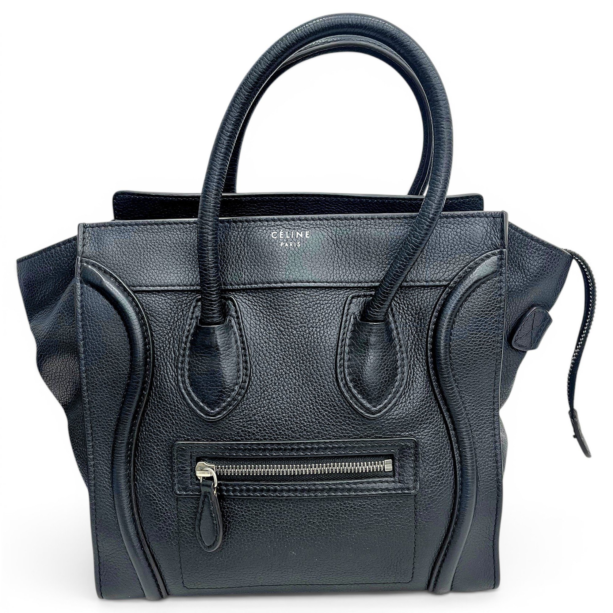 Luggage leather handbag