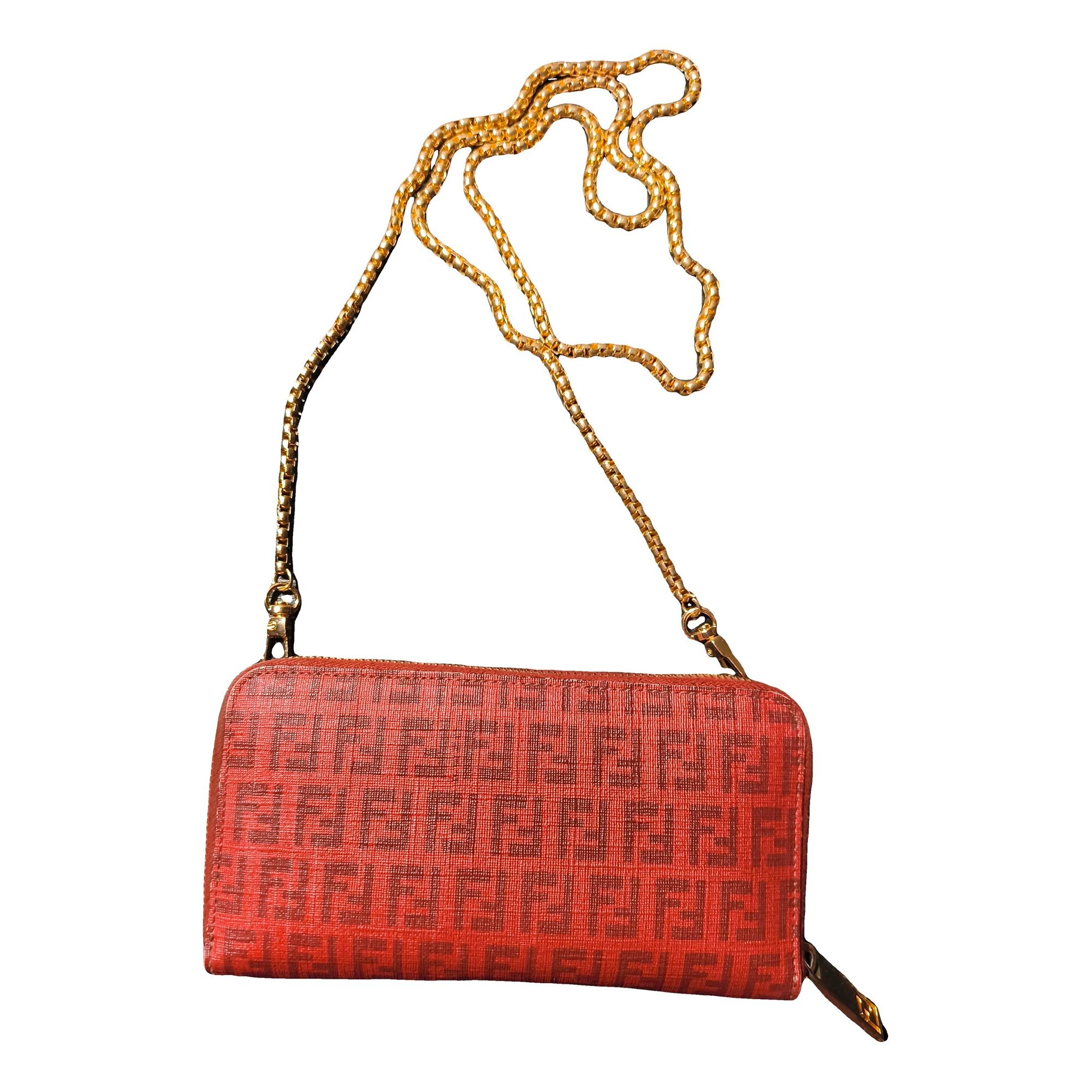 Fendi Leather clutch bag