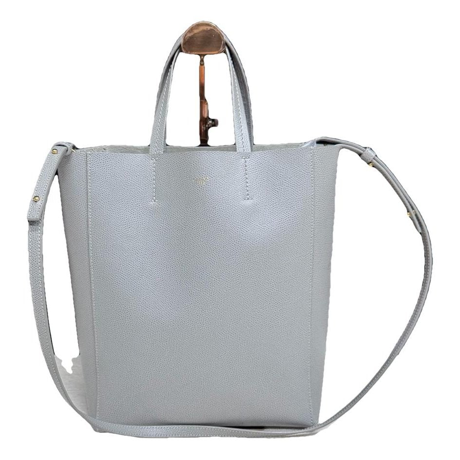 Cabas leather handbag