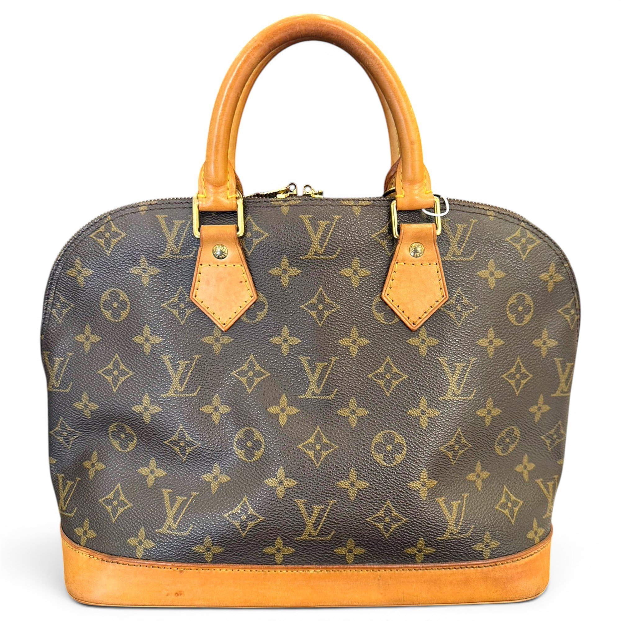 Alma leather handbag