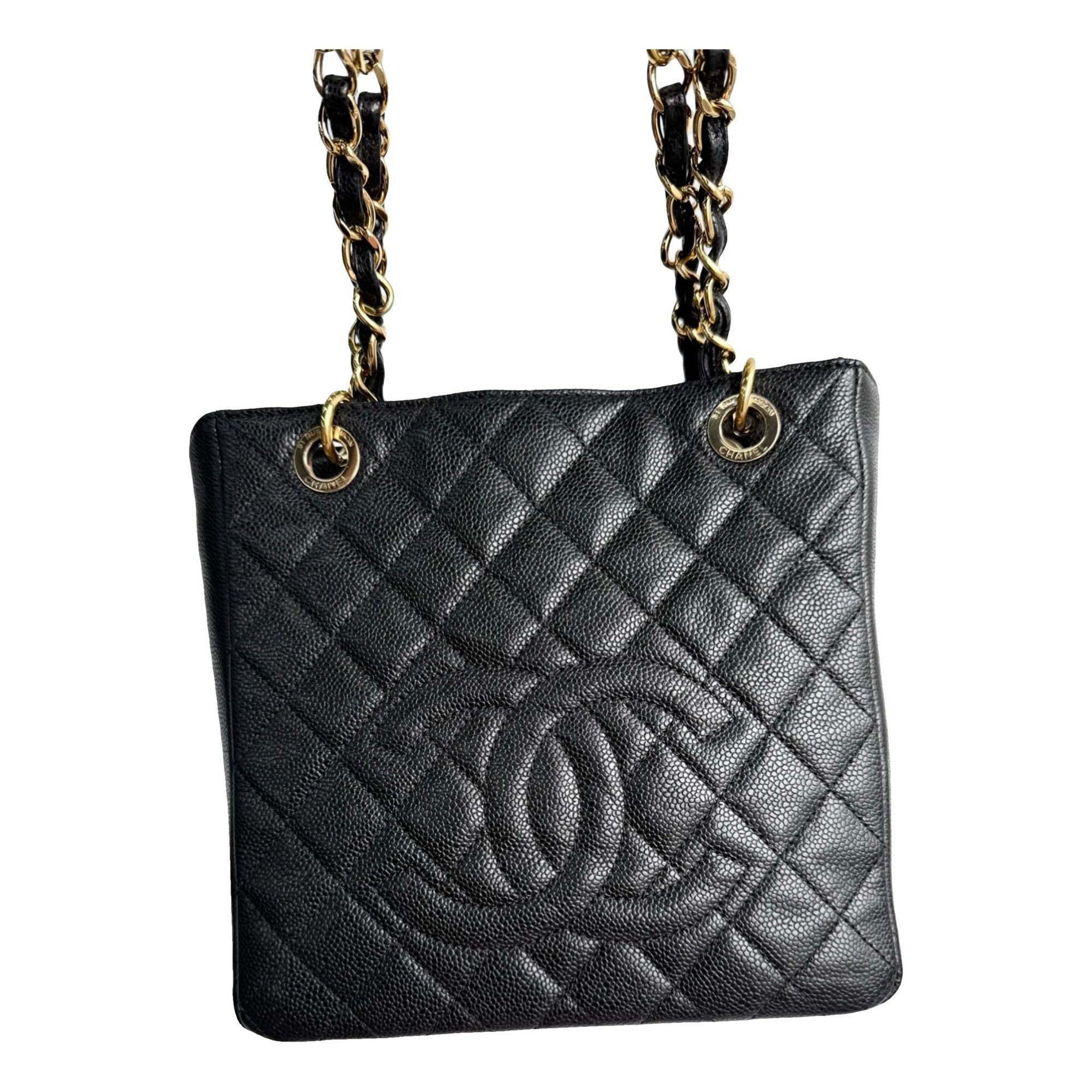 Grand shopping leather tote