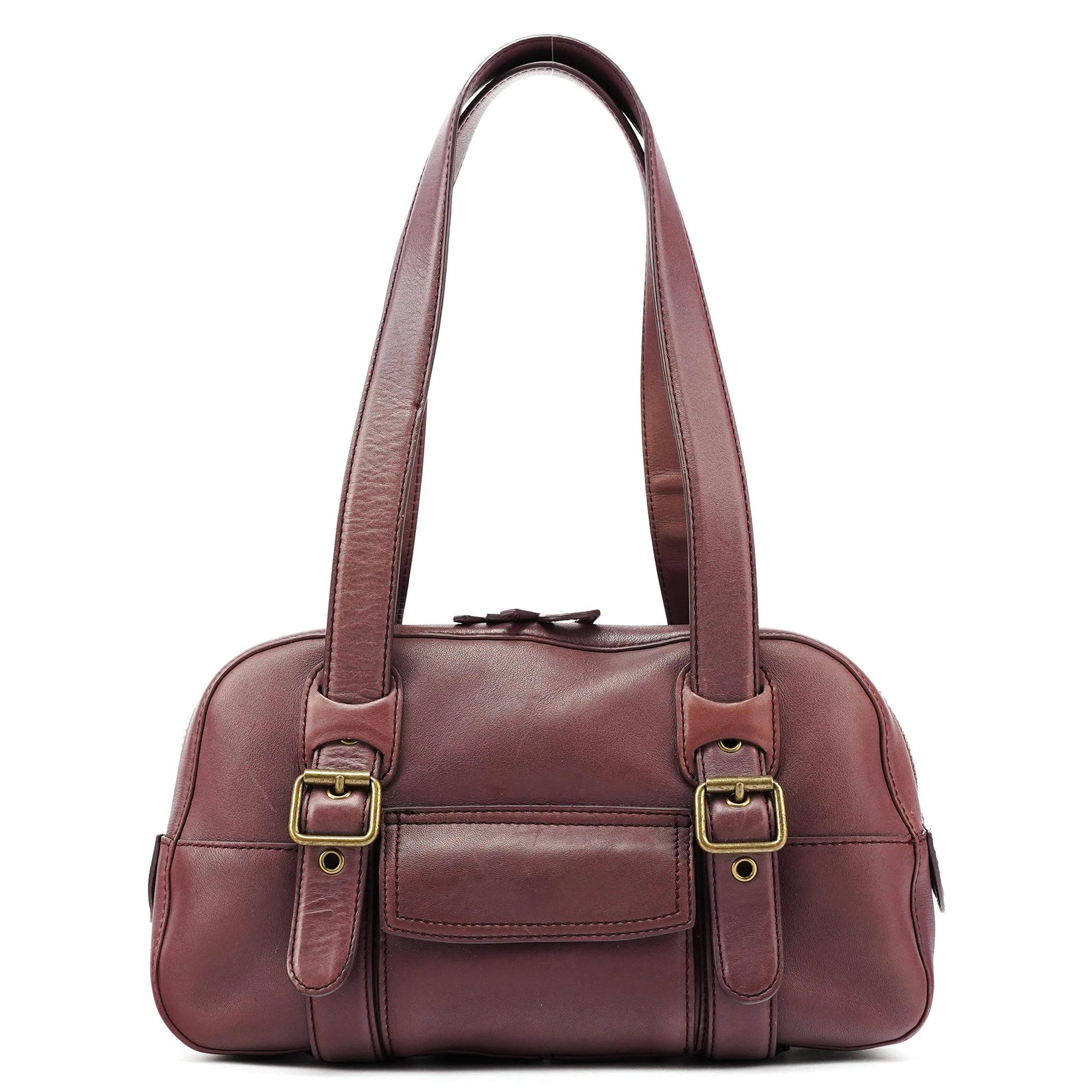Marc Jacobs Stam leather bowling bag