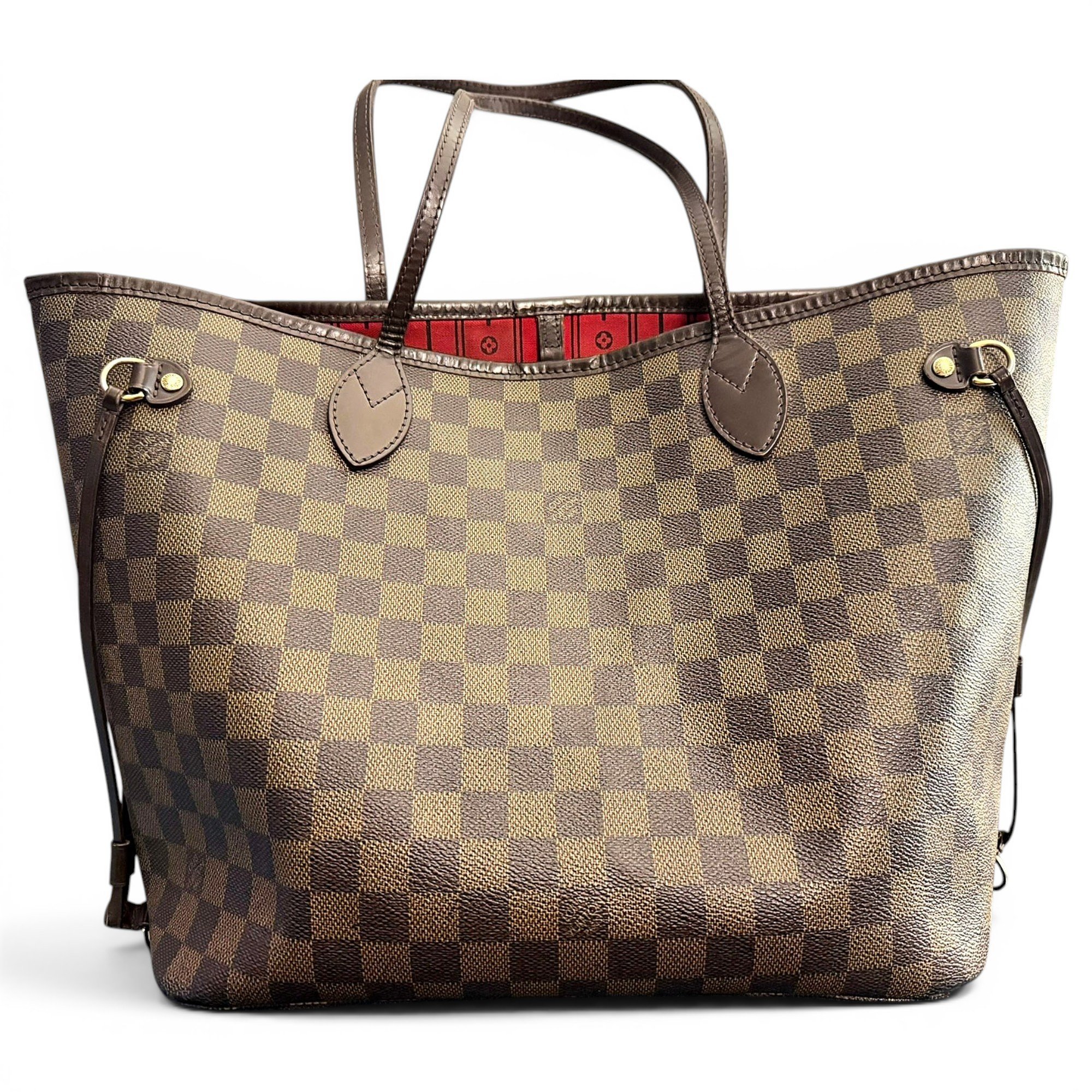 Neverfull leather tote