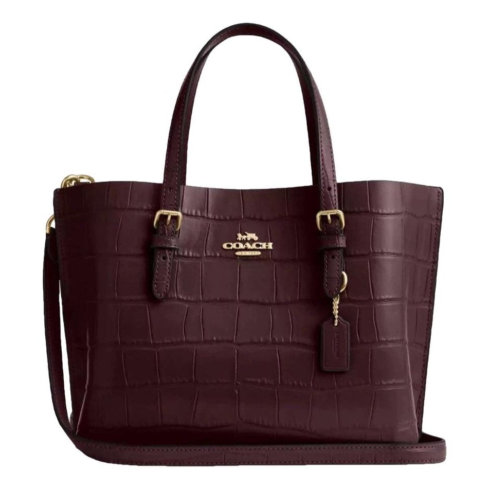 Leather tote