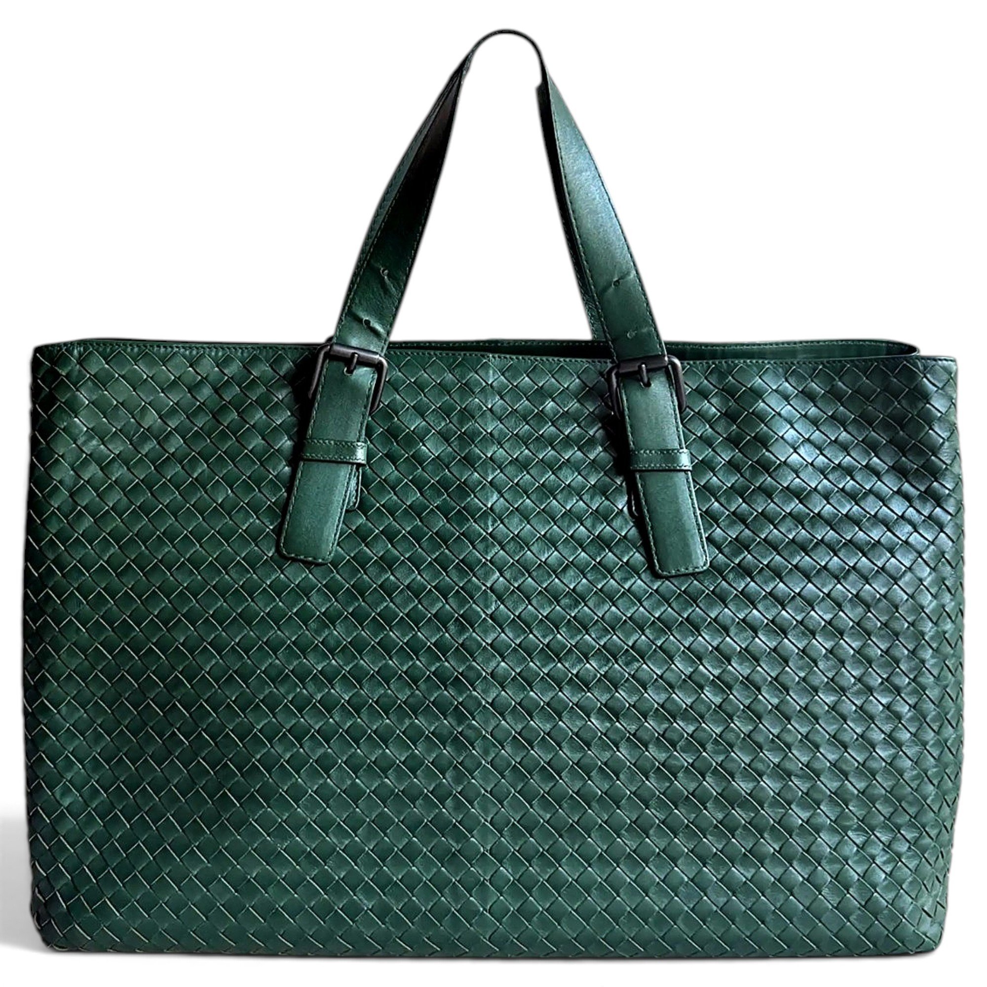 Fourre-Tout leather handbag