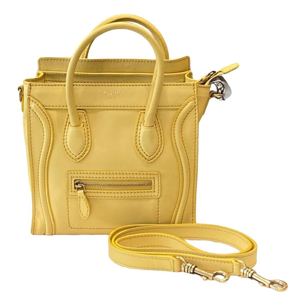 Luggage leather handbag