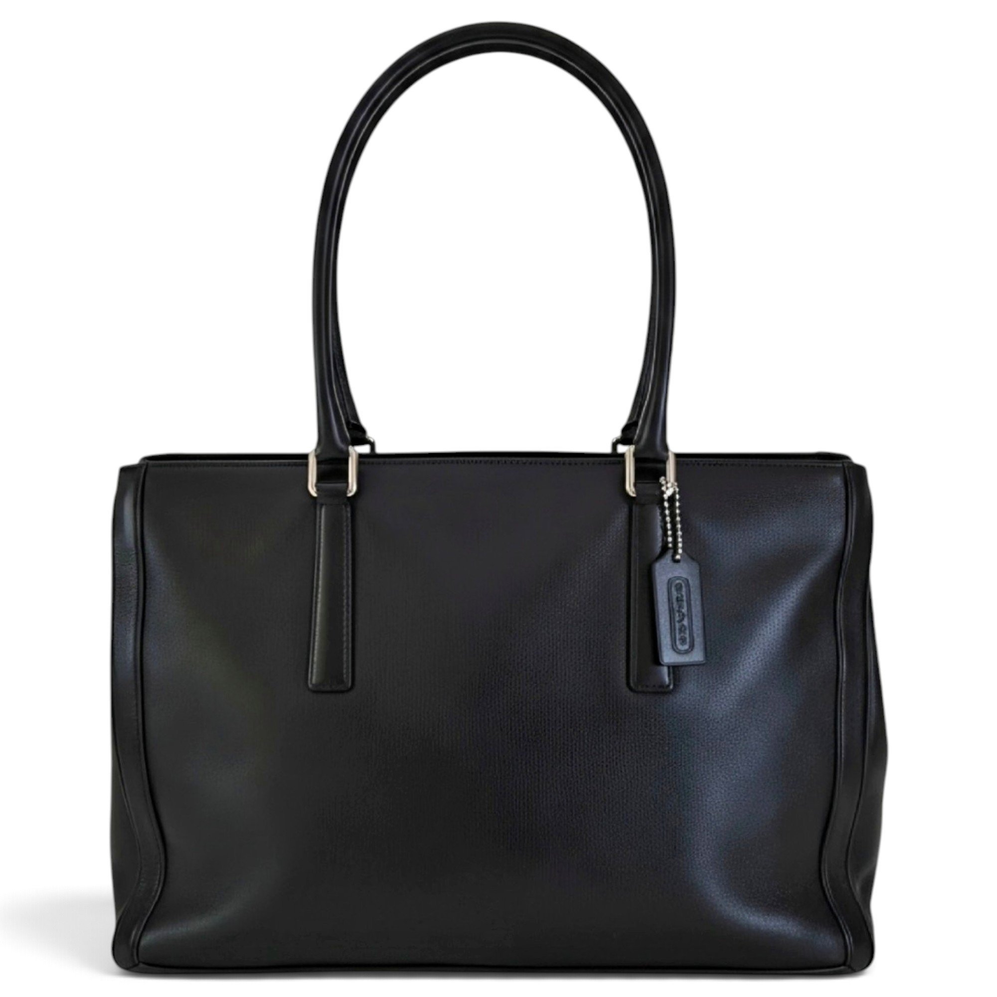Leather tote