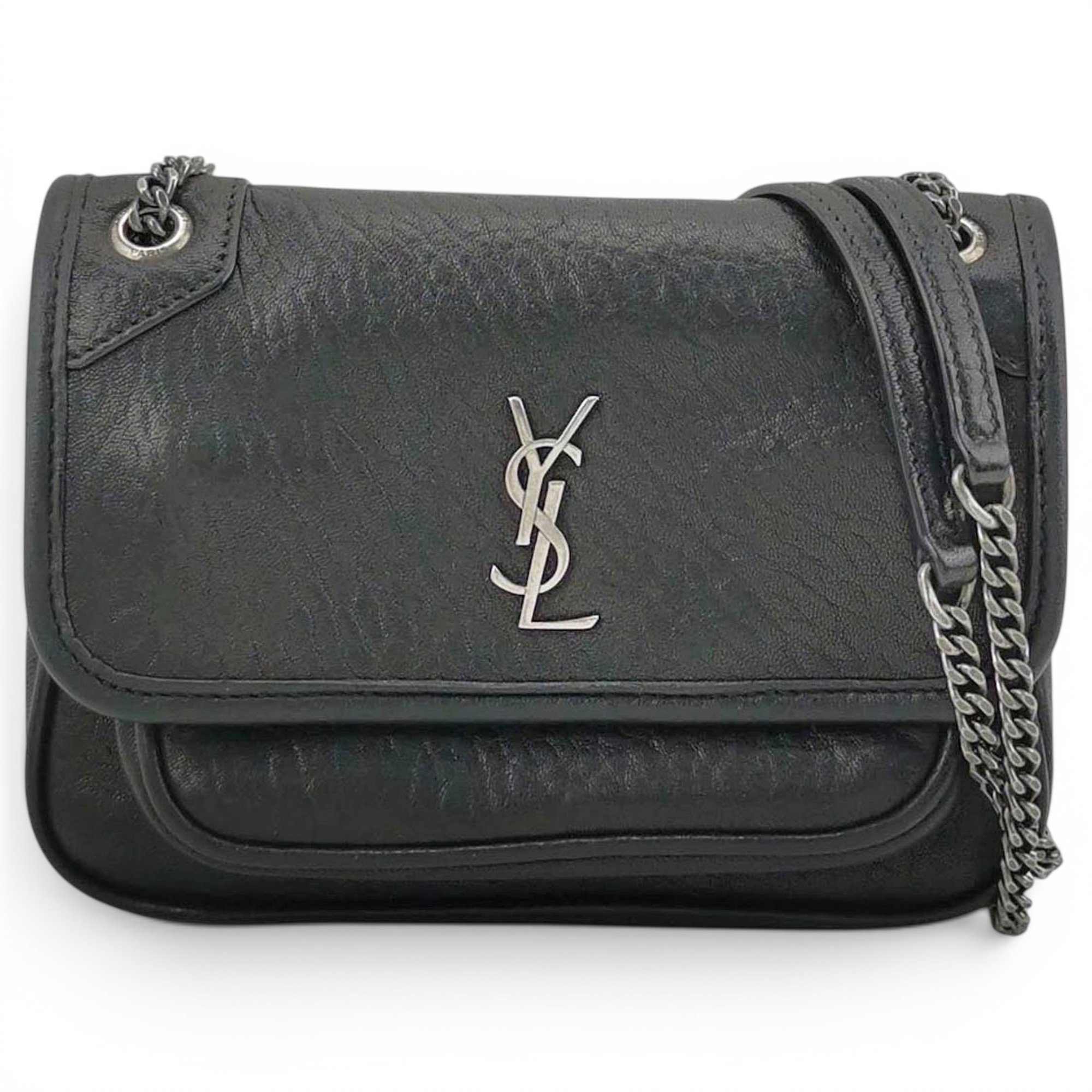 Niki leather crossbody bag