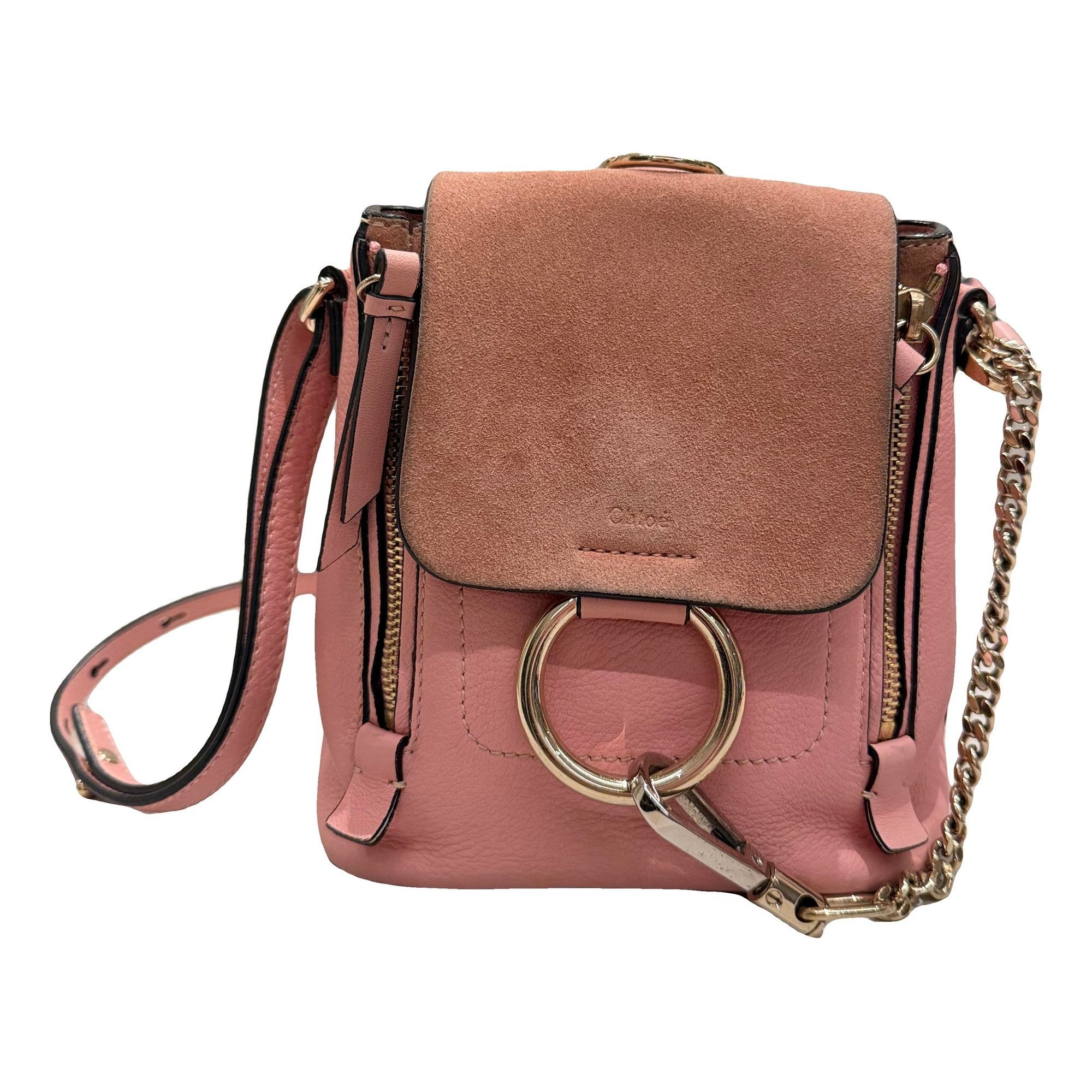 Faye leather handbag