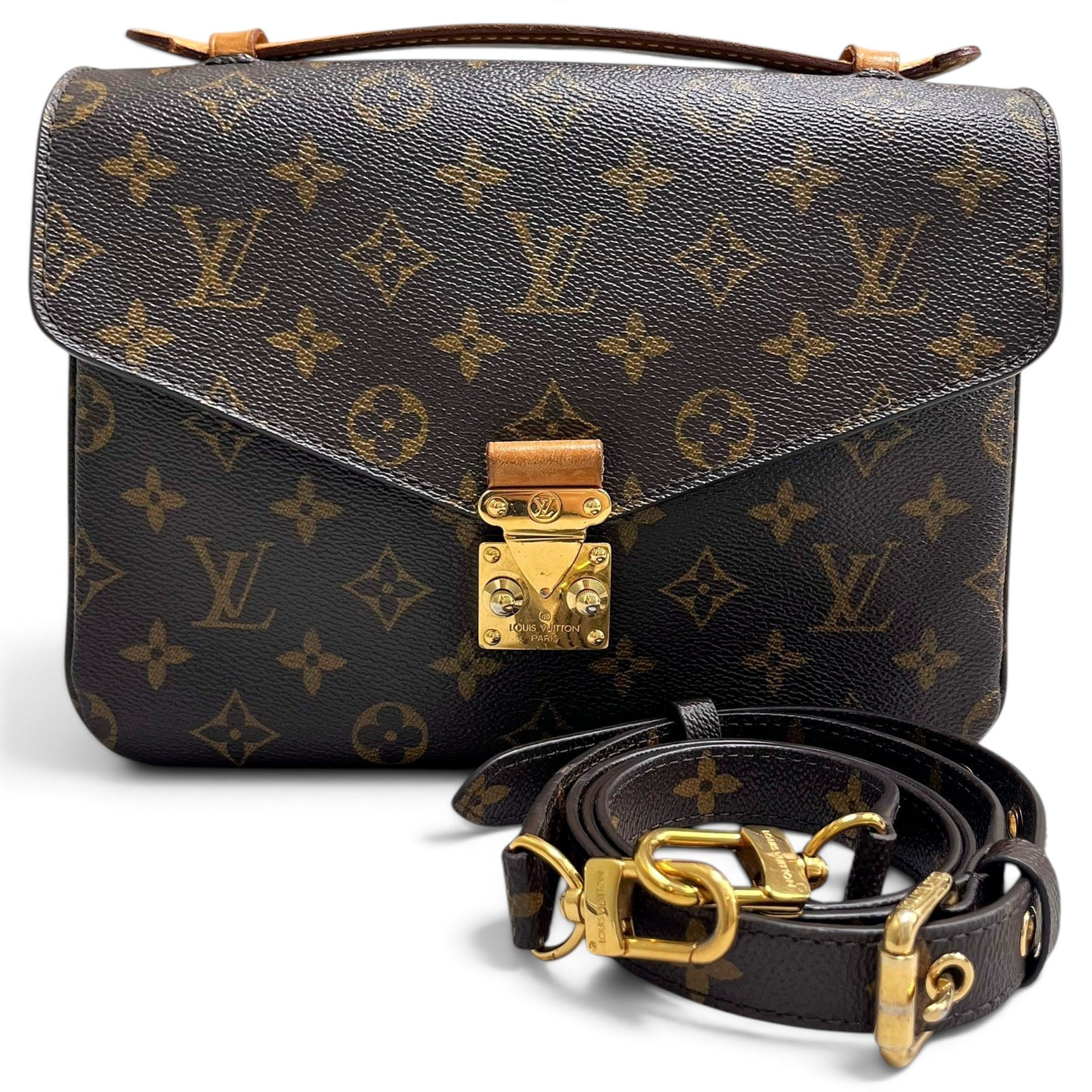 Metis leather handbag