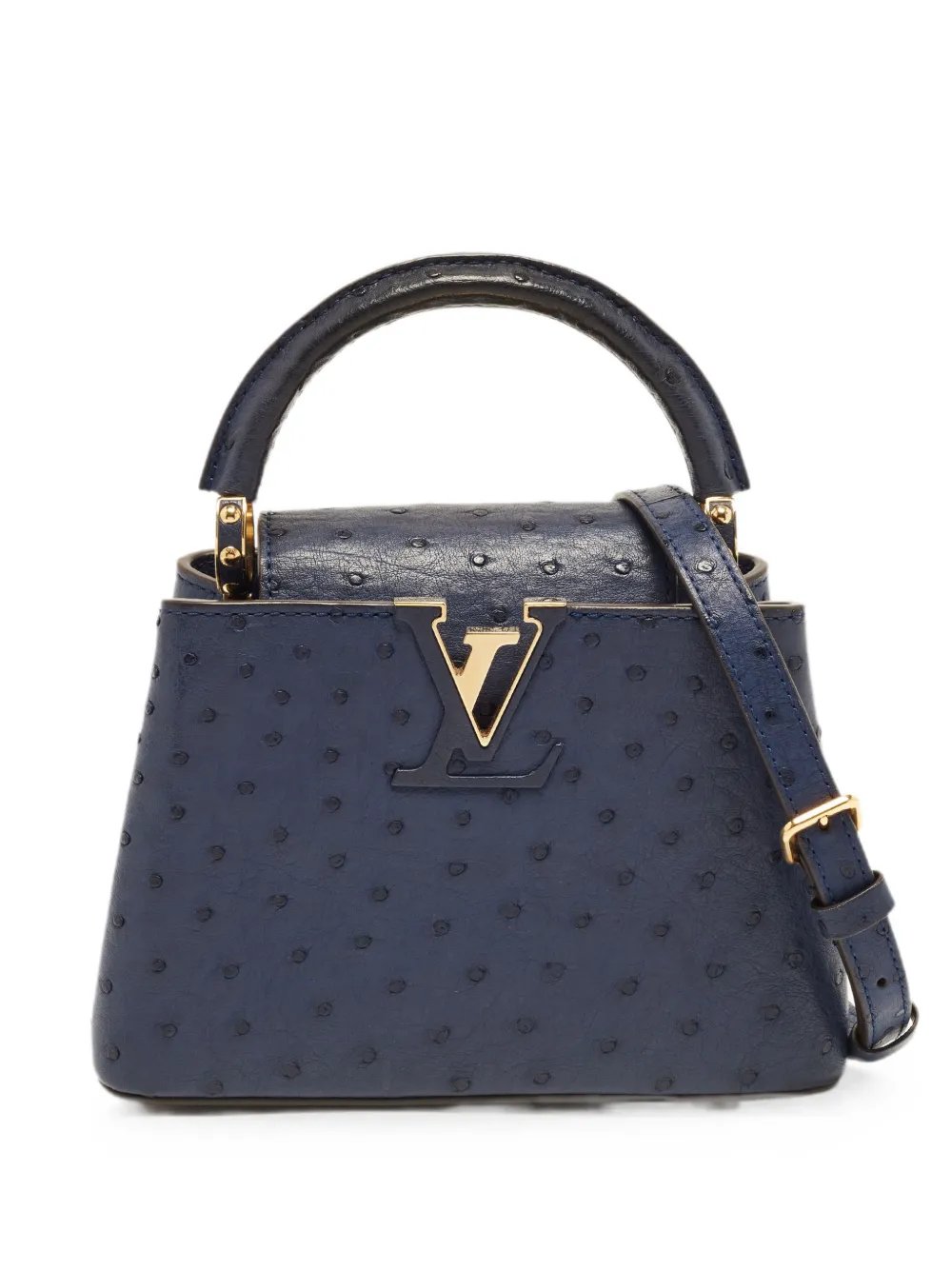 mini Capucines leather tote bag