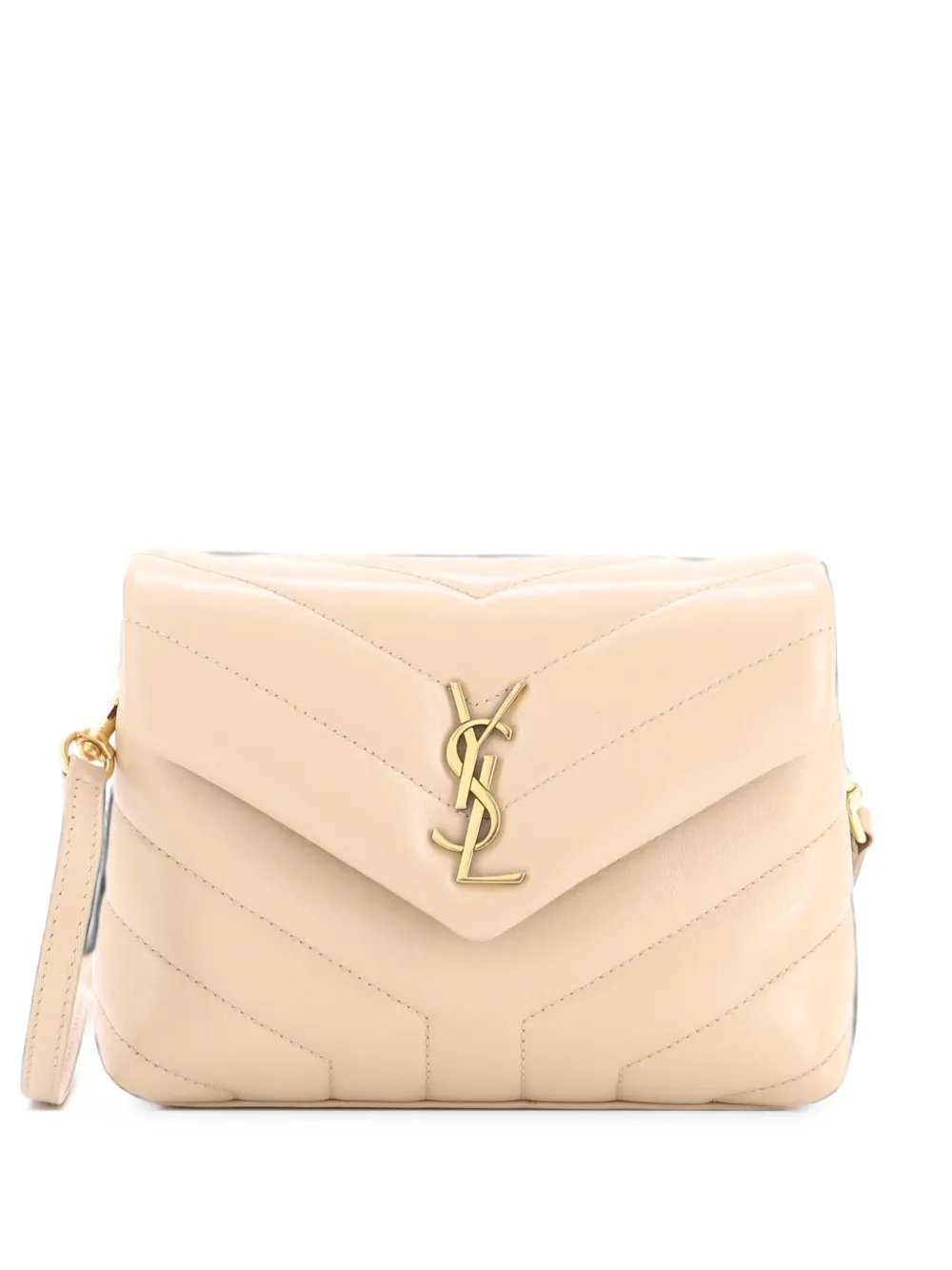 Loulou Shoulder Bag Matelasse Chevron Leather Toy crossbody bag