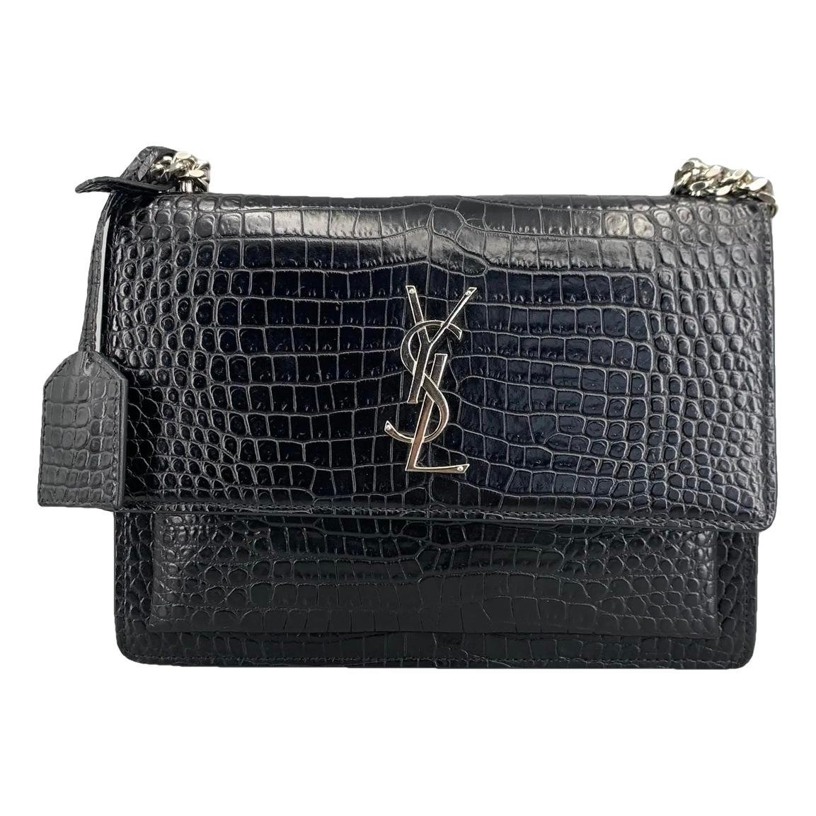 Sunset leather handbag