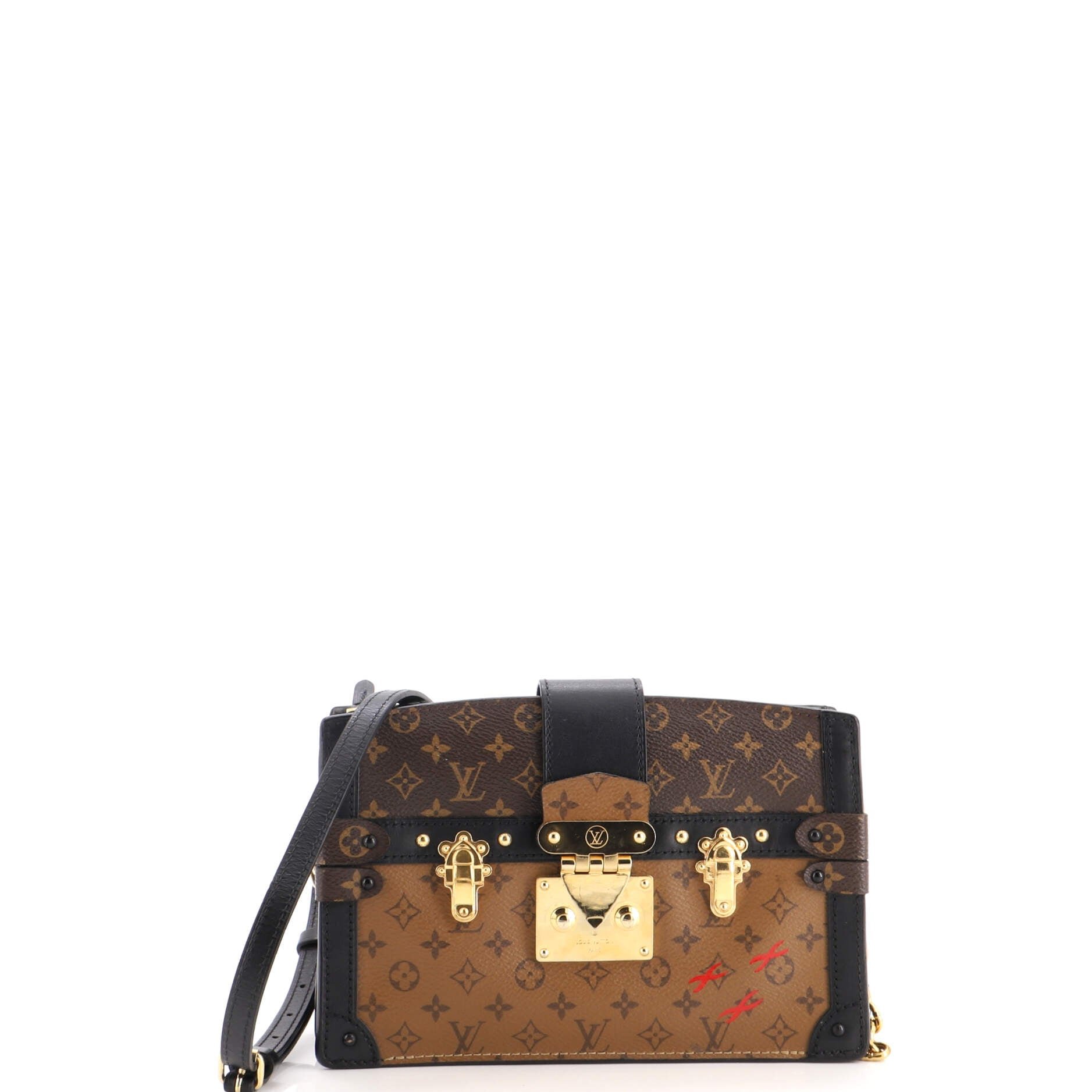 Trunk Clutch Reverse Monogram Canvas