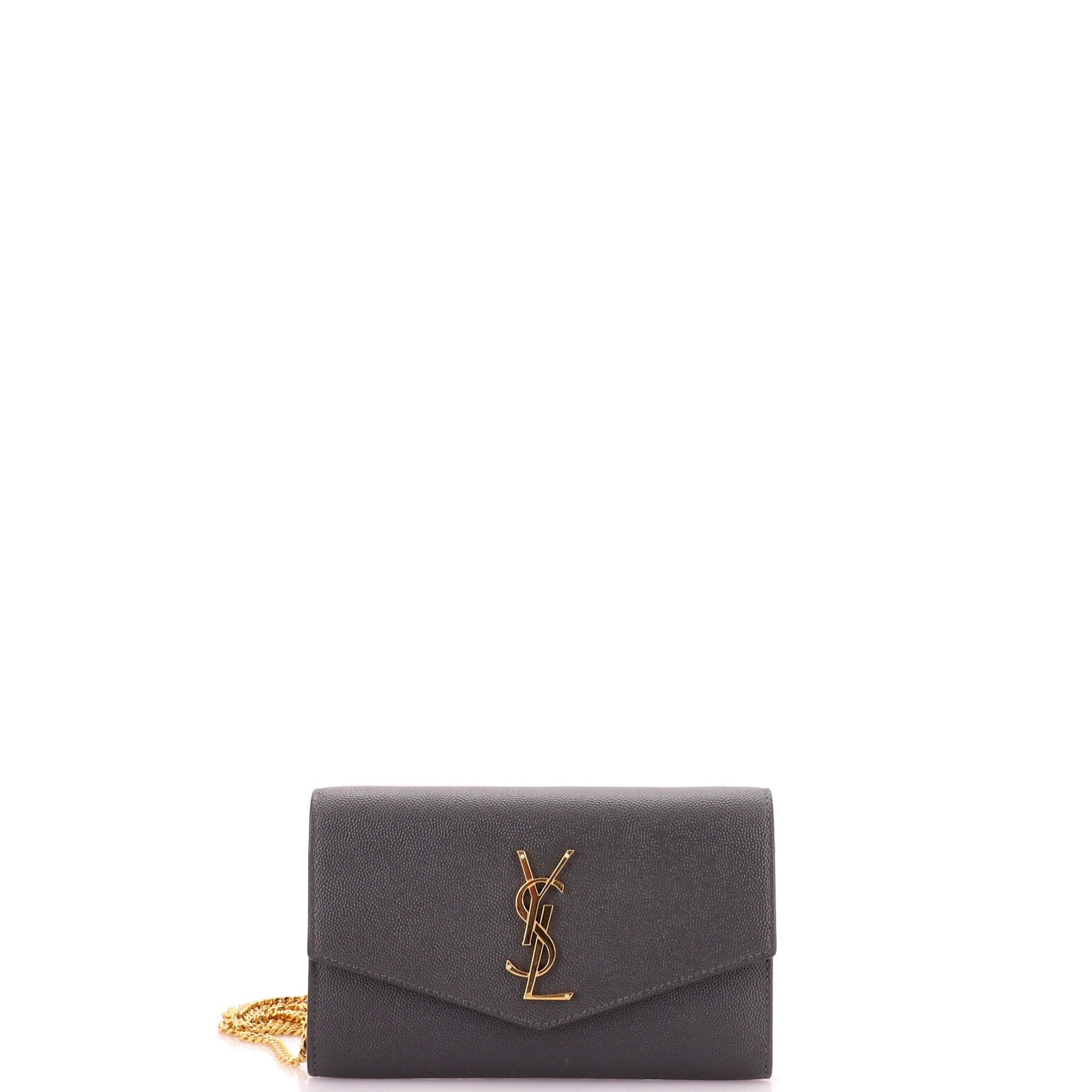 Uptown Chain Wallet Leather