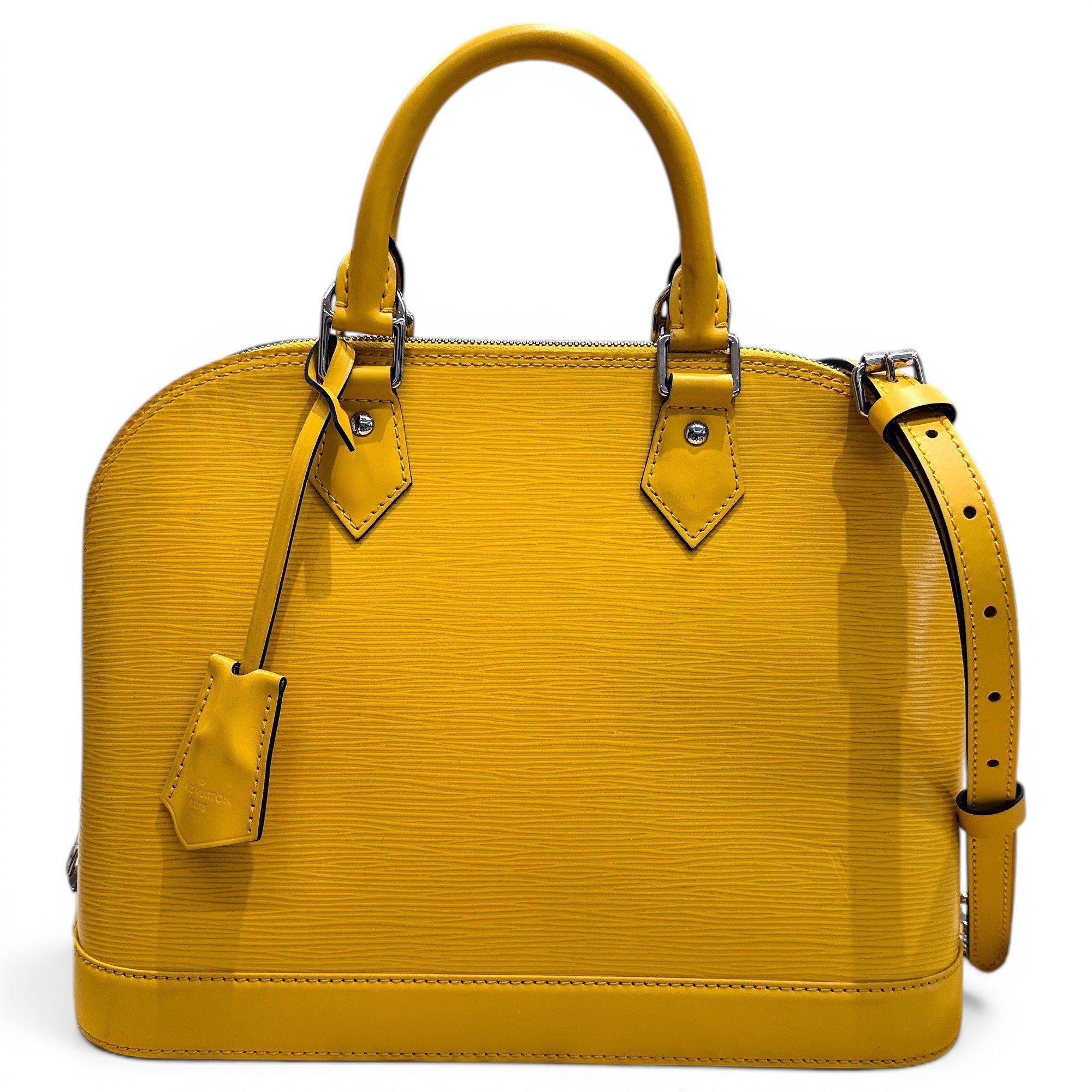 Alma leather handbag