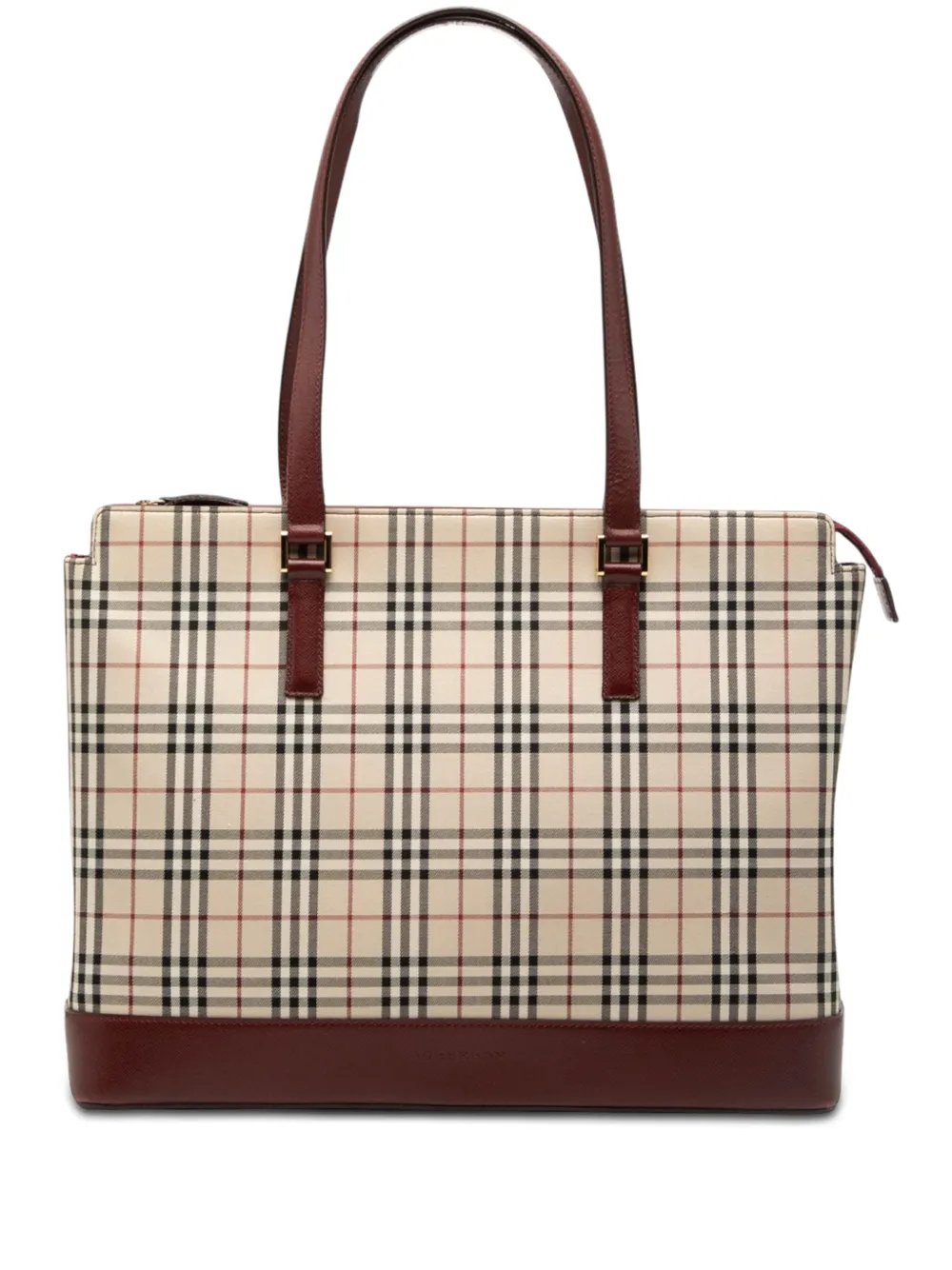 2000-2017 House Check Canvas tote bag