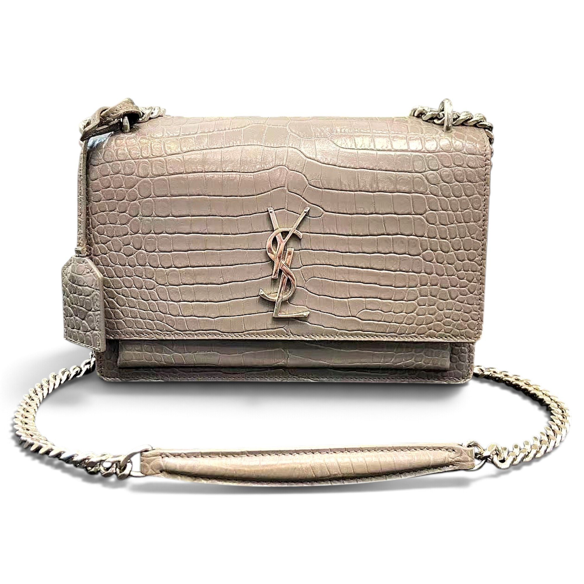Sunset leather handbag