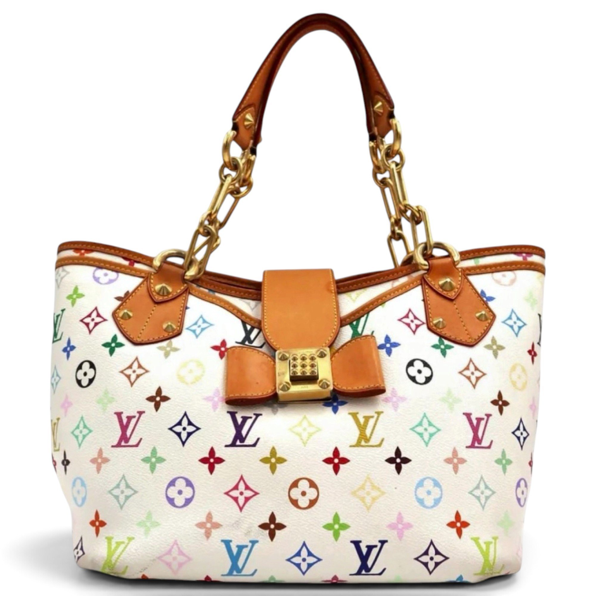 Greta leather handbag
