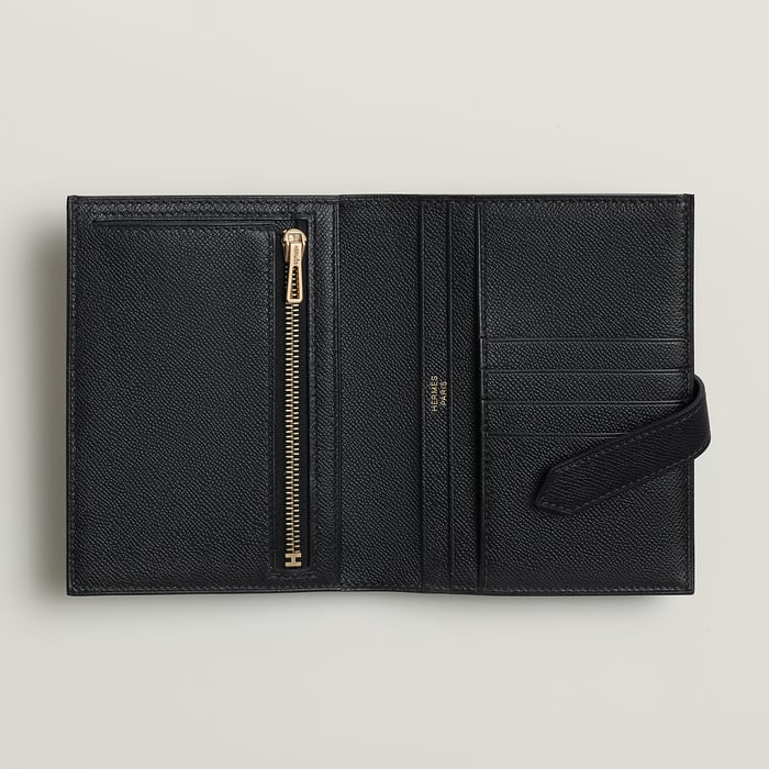 Noir Bearn Compact Wallet