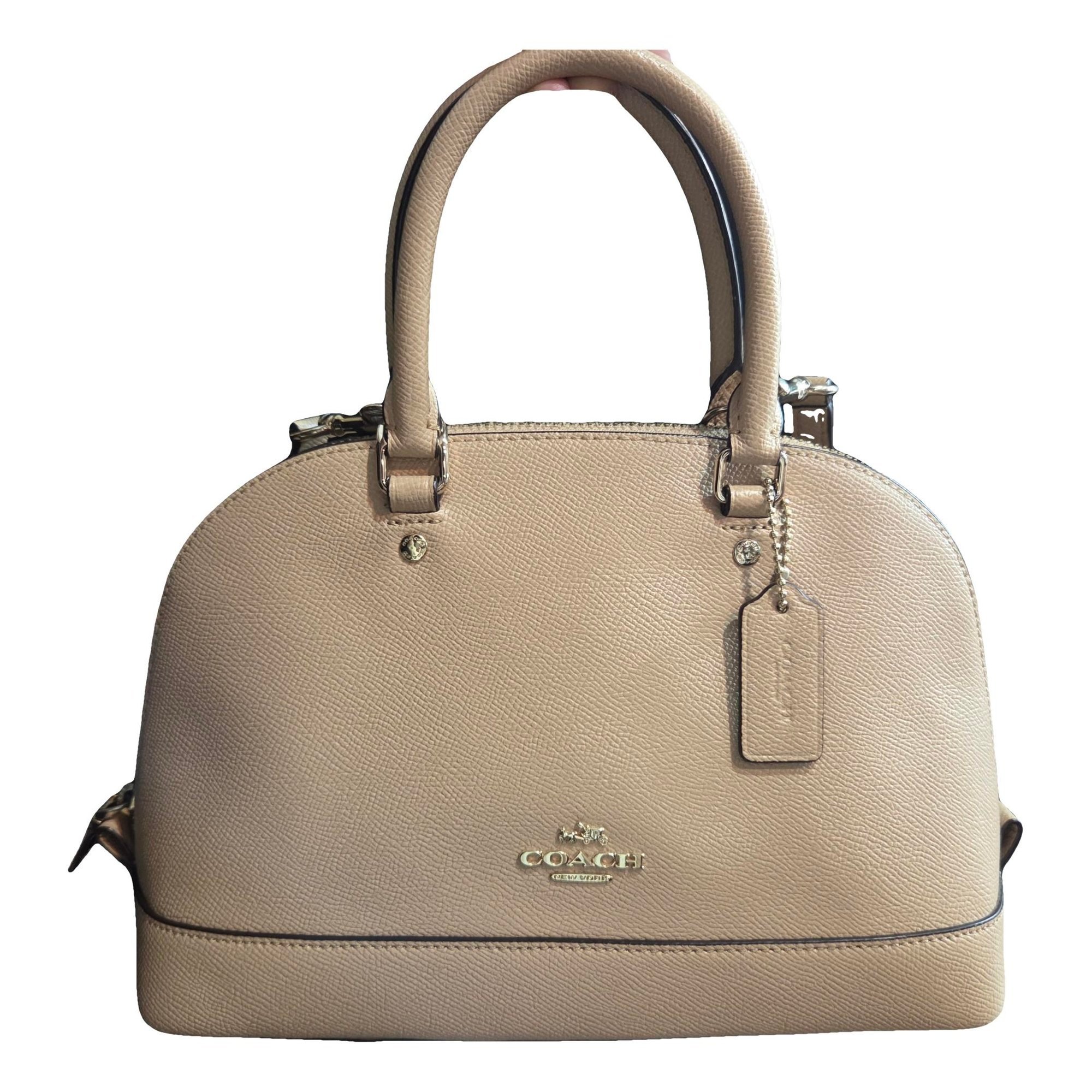 Cartable mini sierra leather crossbody bag