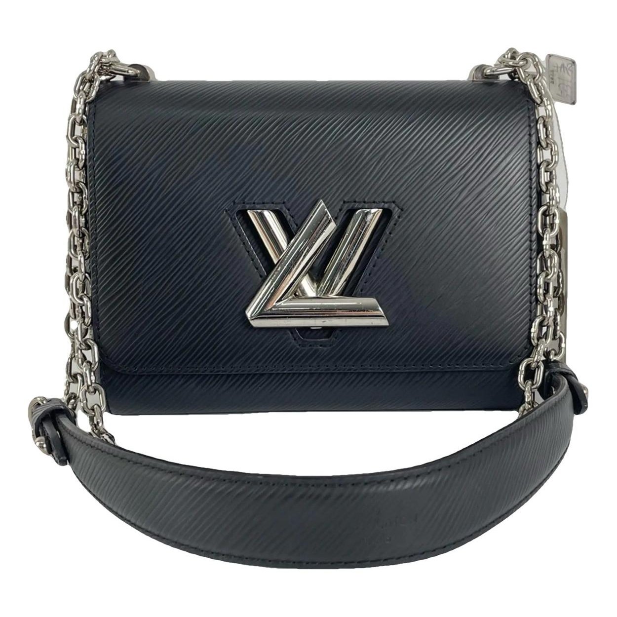 Twist leather handbag