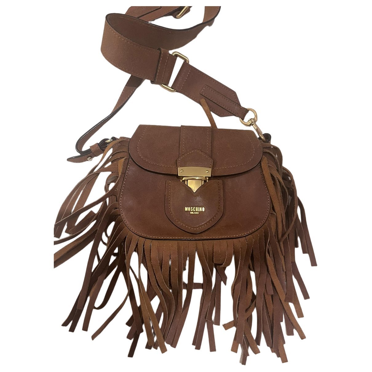 Moschino Leather clutch bag