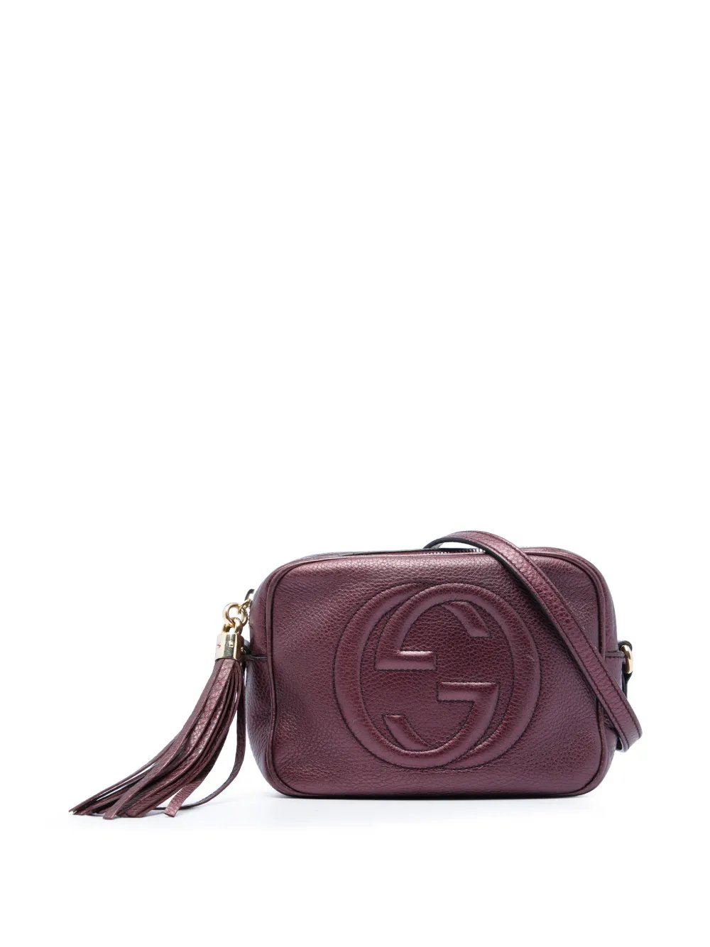 2016-2026 Metallic Calfskin Soho Disco crossbody bag