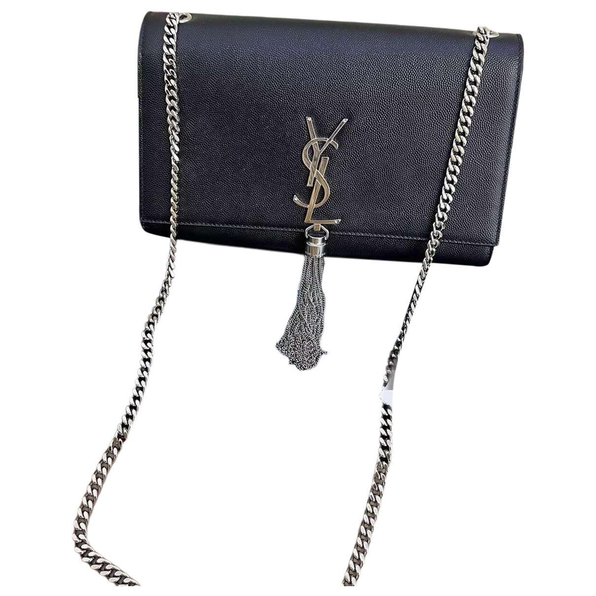 Pompom Kate leather crossbody bag