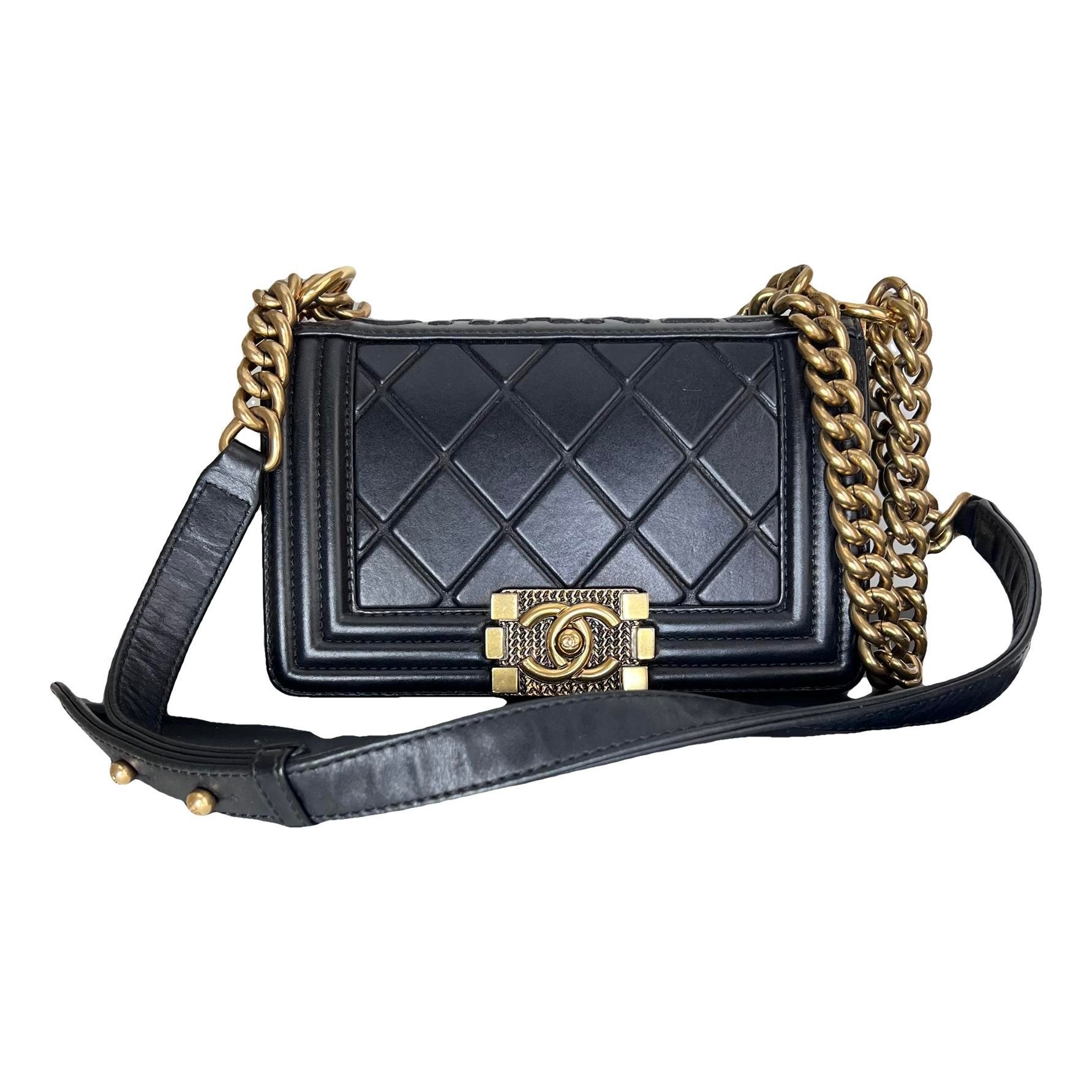 Boy leather handbag