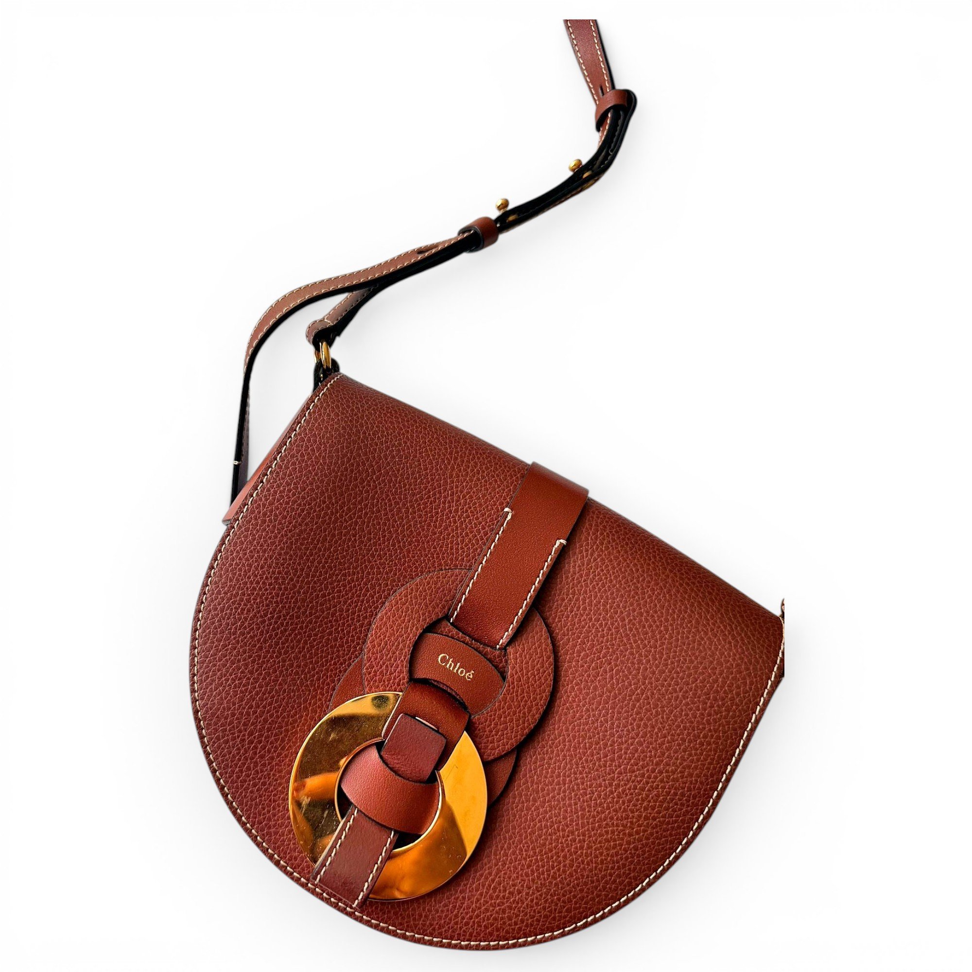 Darryl leather crossbody bag