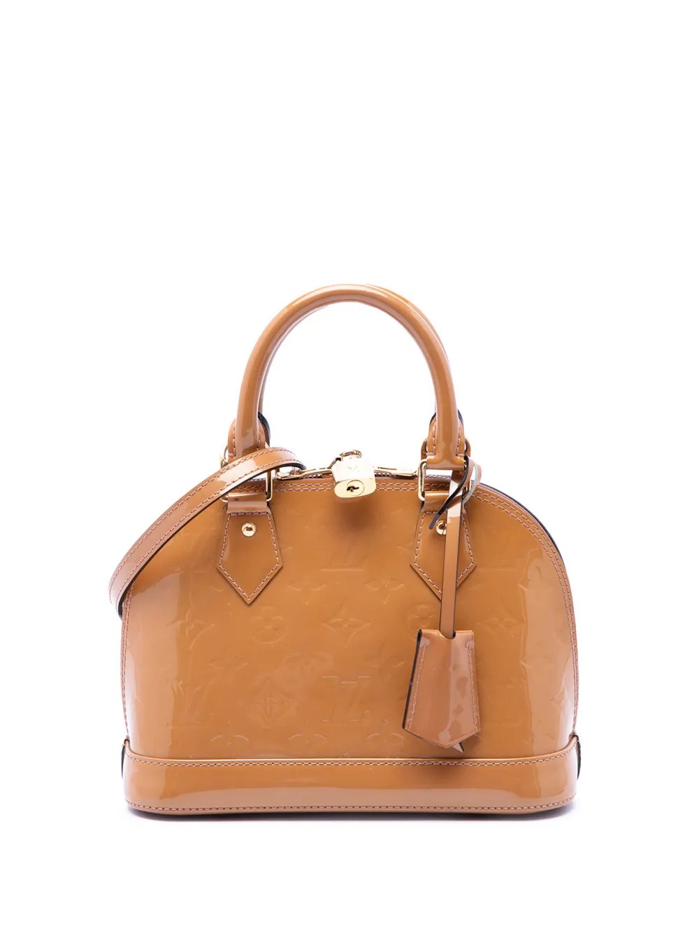 2013 Monogram Vernis Alma BB satchel