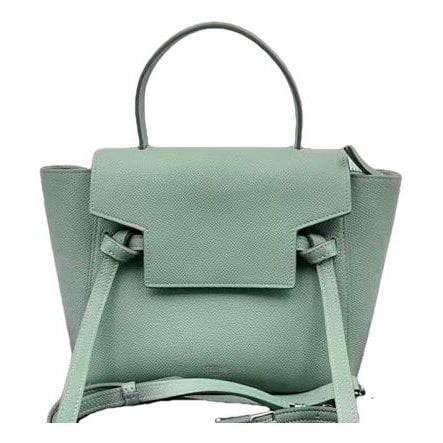 Belt leather handbag