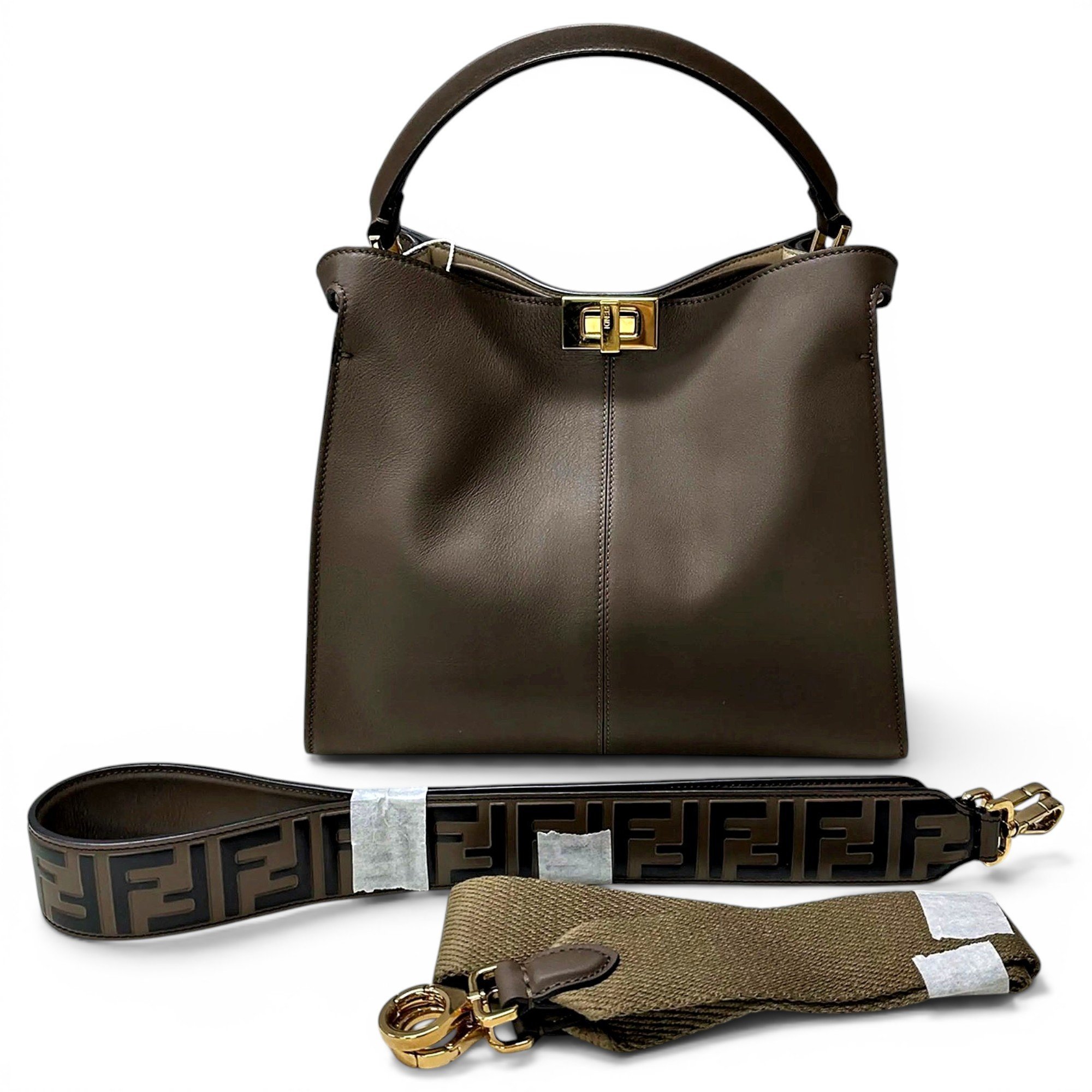 Peekaboo X-Lite leather handbag