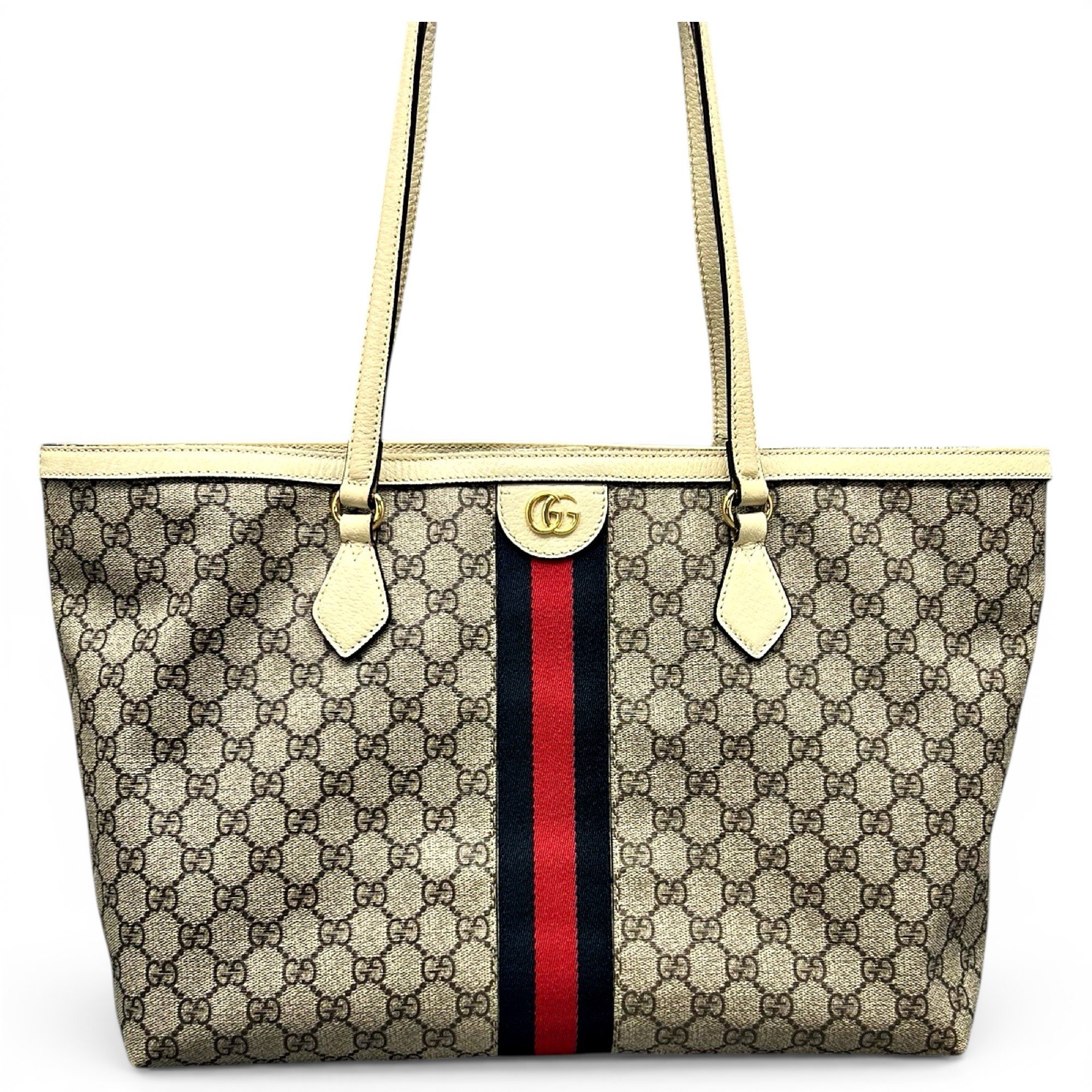 Ophidia leather tote