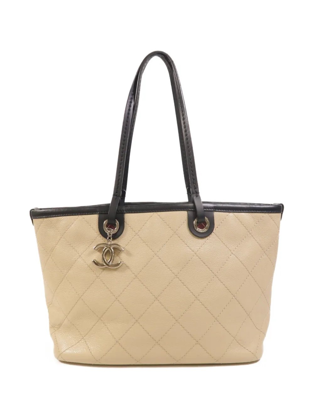 quilted CC tote bag