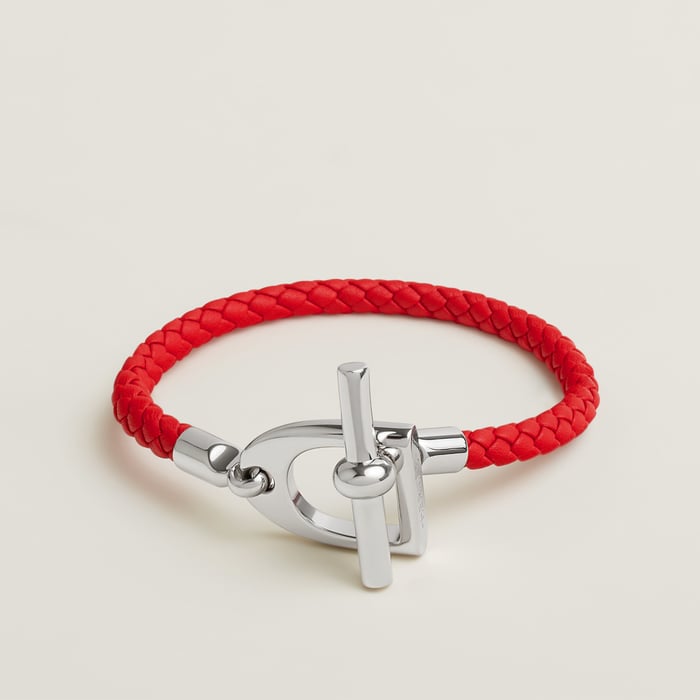 Rouge De Cœur Etrier Bracelet